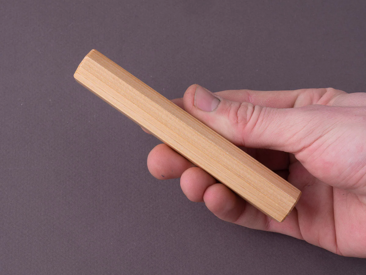 Hitohira - WB - Handle - Aomori Hiba - Octagonal - Image 3