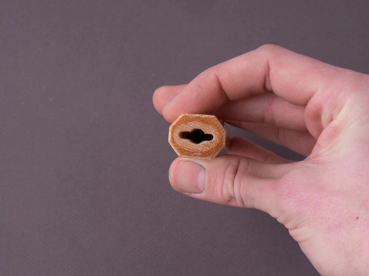 Hitohira - WB - Handle - Aomori Hiba - Octagonal - Image 4