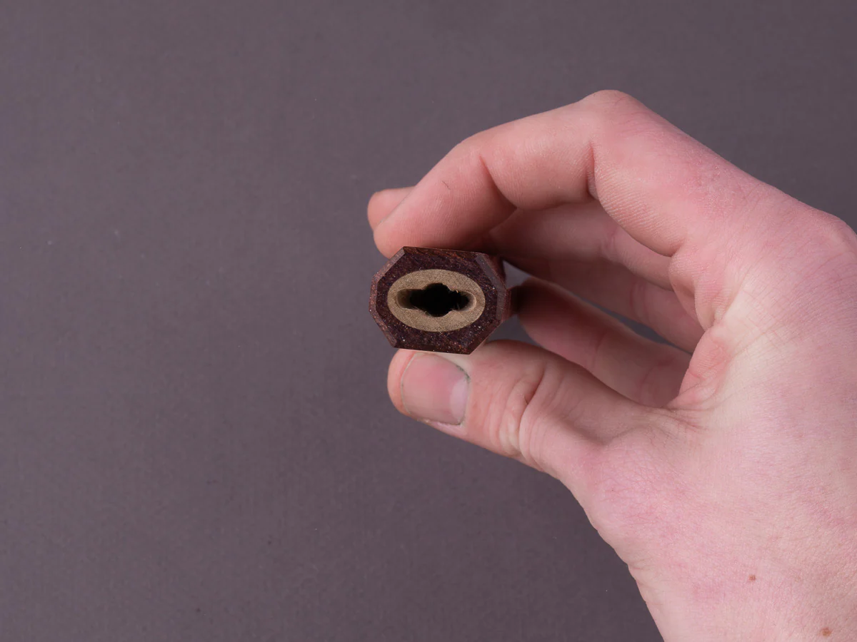 Hitohira - WB - Handle - Rosewood - 140mm - Octagonal - Image 5