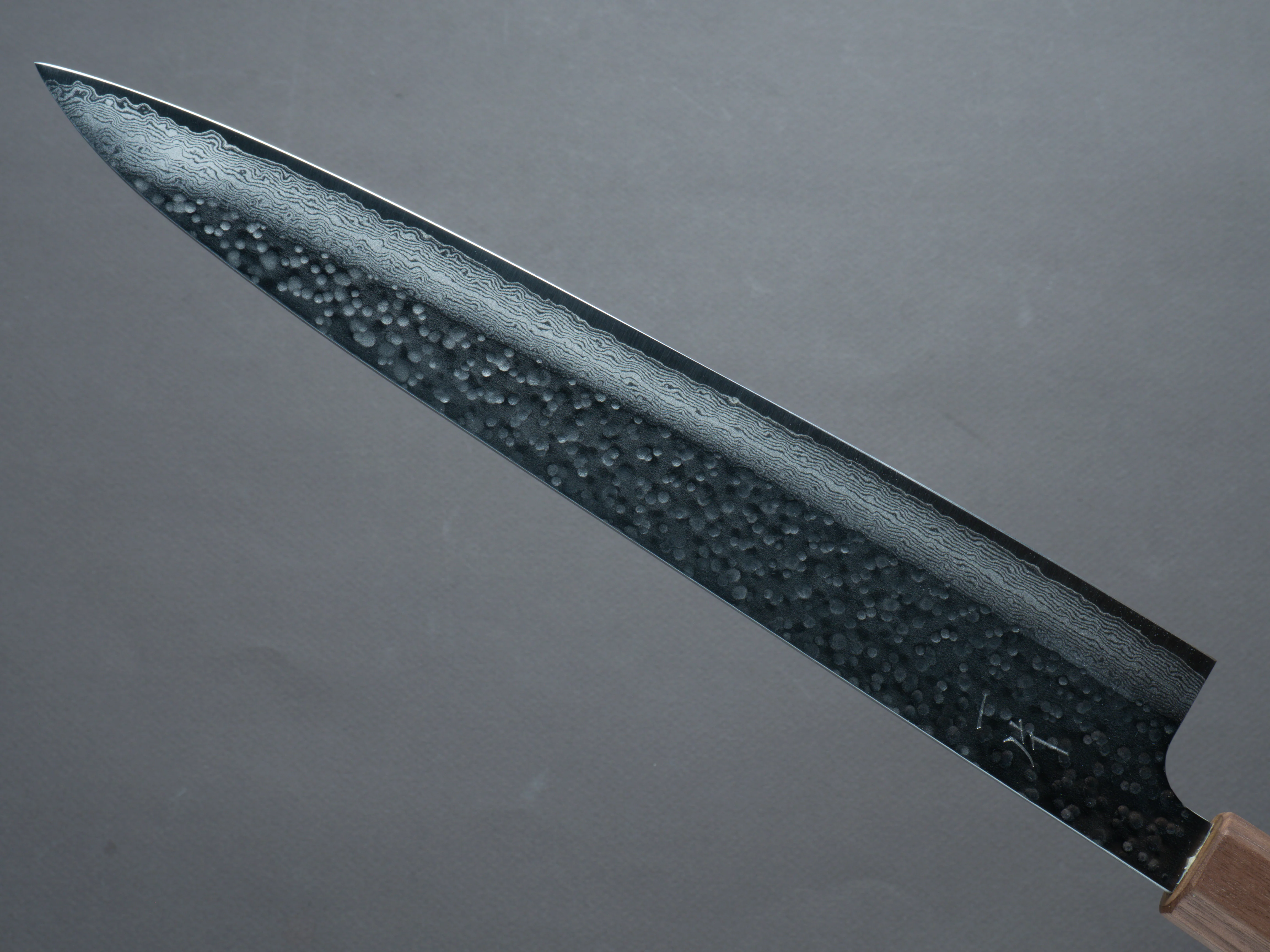 Hitohira - STK - VG7 - Sujihiki 270mm - Walnut Handle - Image 4