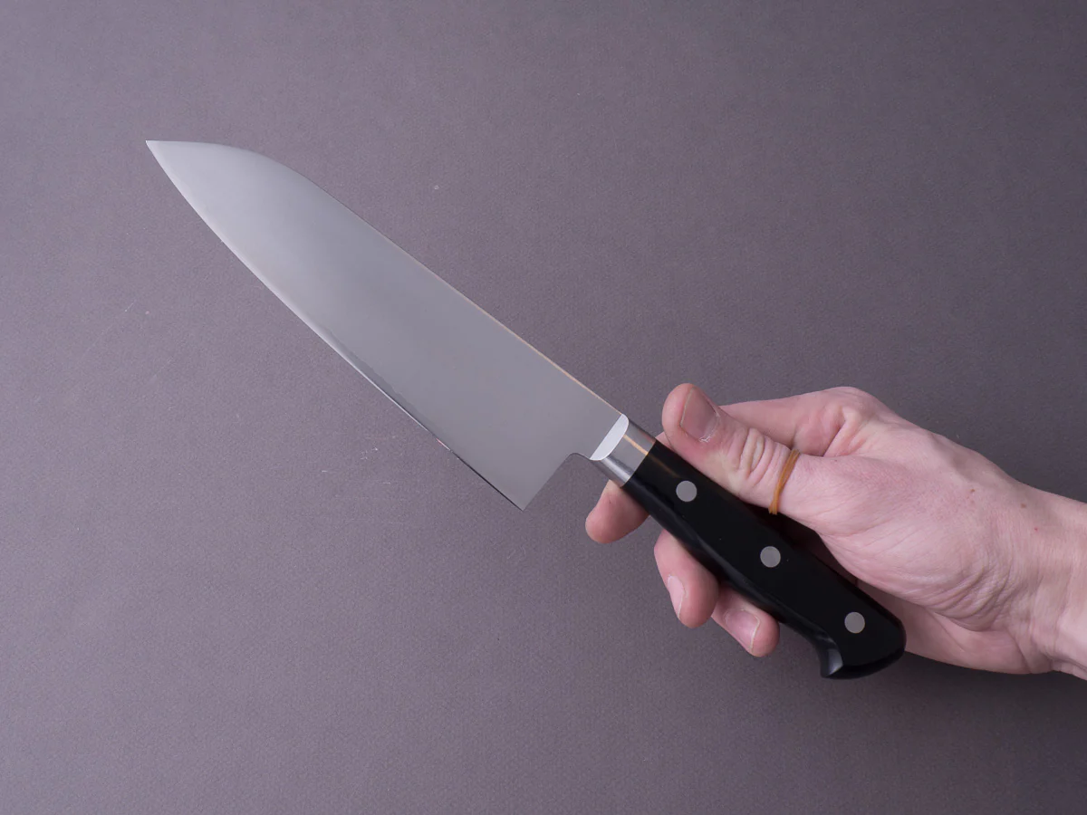Hitohira - T10 - Santoku - 170mm - Western Handle - Image 5