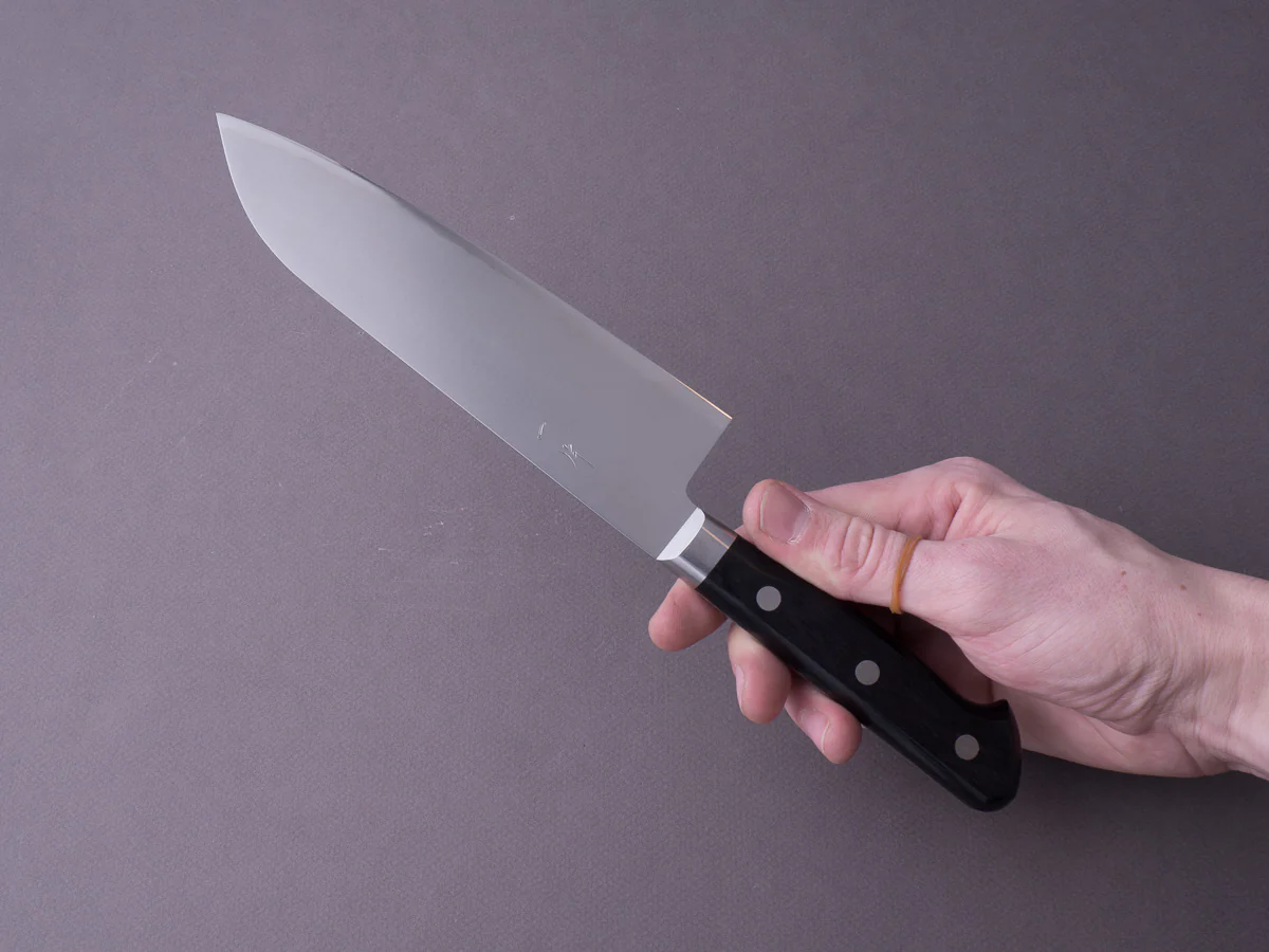 Hitohira - T10 - Santoku - 170mm - Western Handle - Image 6