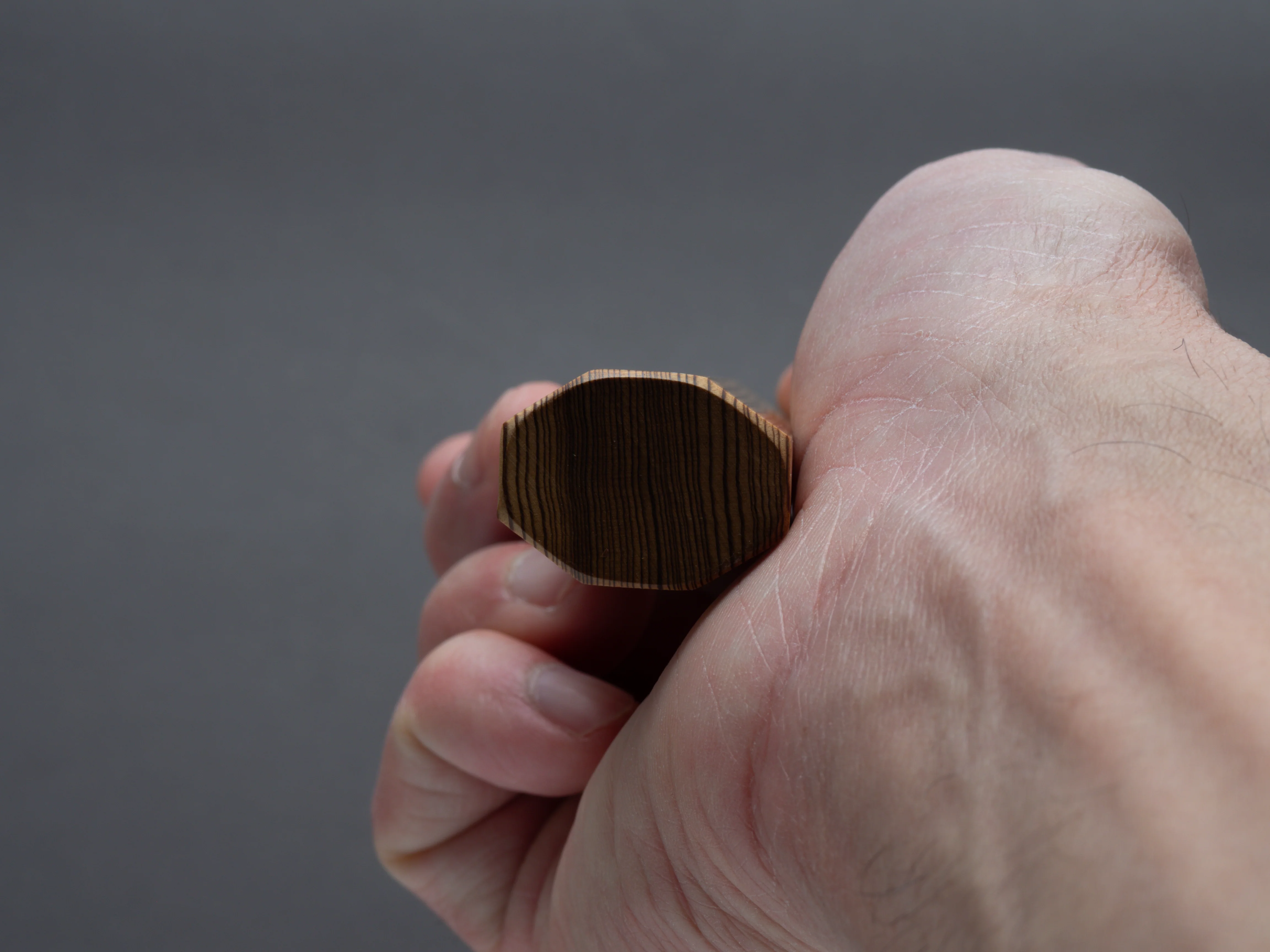 Taihei - Handle - Yakusugi Cedar - 300mm Slicer - Octagonal - Image 5