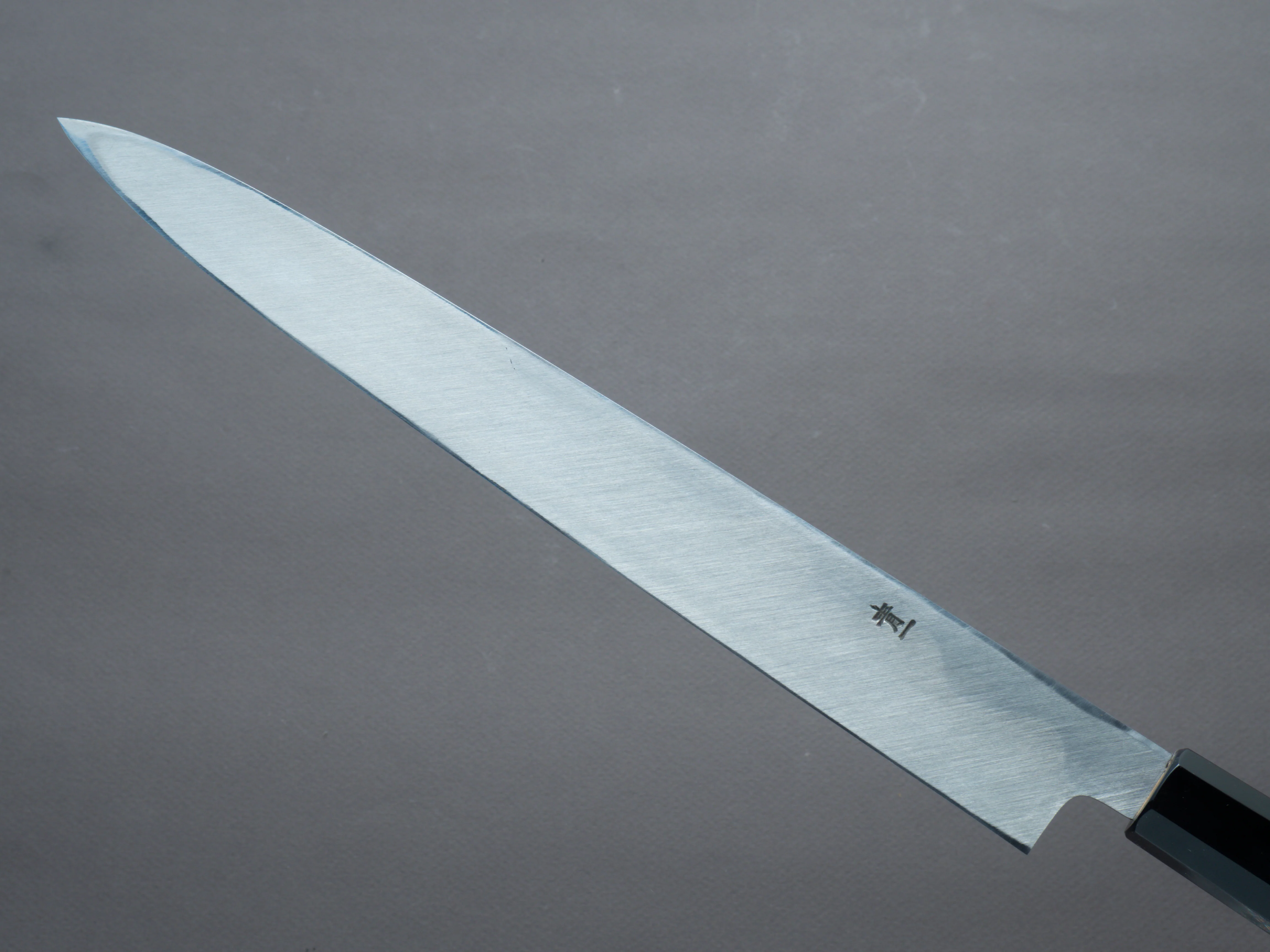 Hitohira - Tanaka x Manzo - Blue #1 - Yanagiba - 270mm - Magnolia Handle - Saya - Image 4