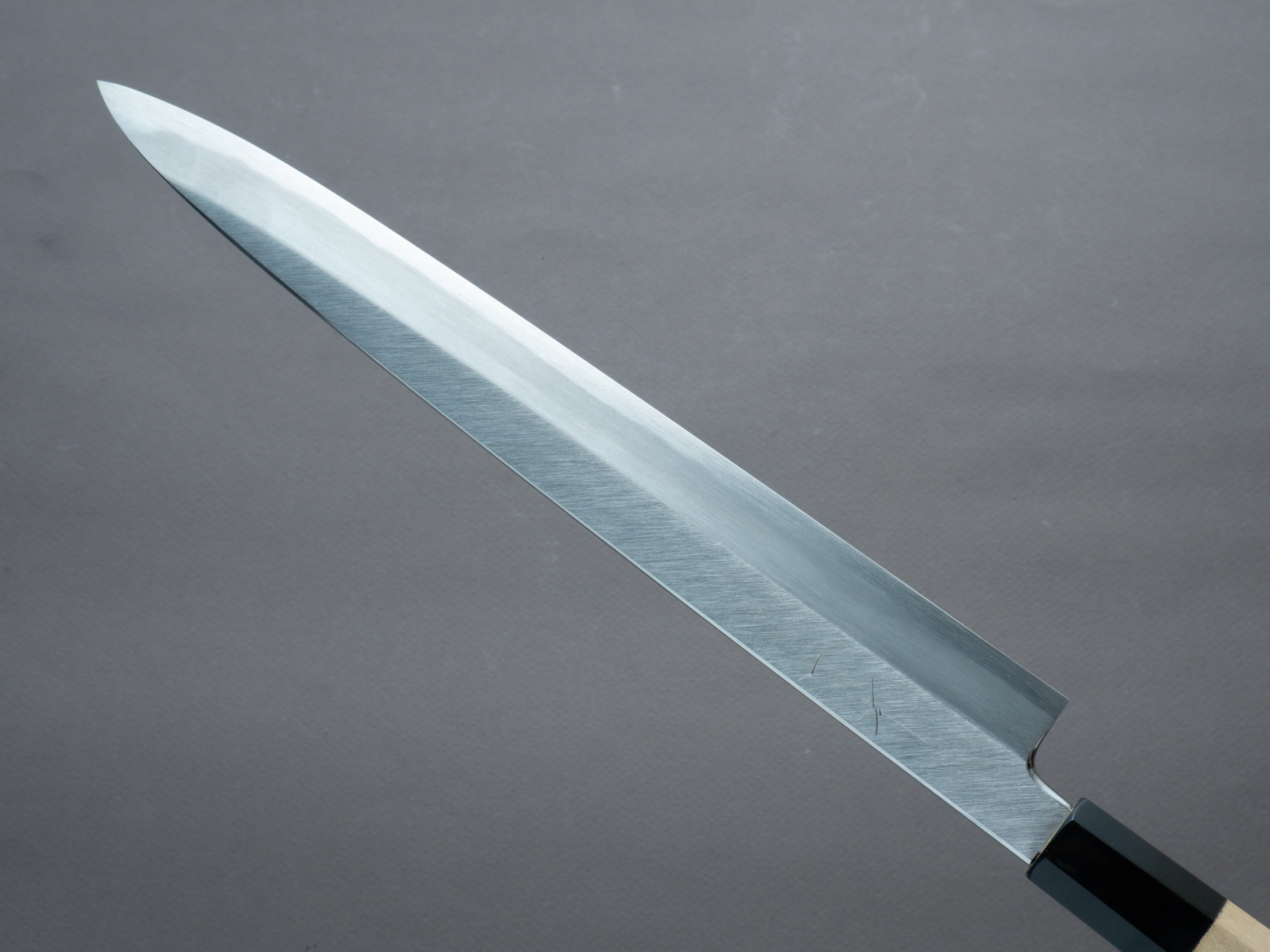 Hitohira - Tanaka x Manzo - Blue #1 - Yanagiba - 270mm - Magnolia Handle - Saya - Image 5