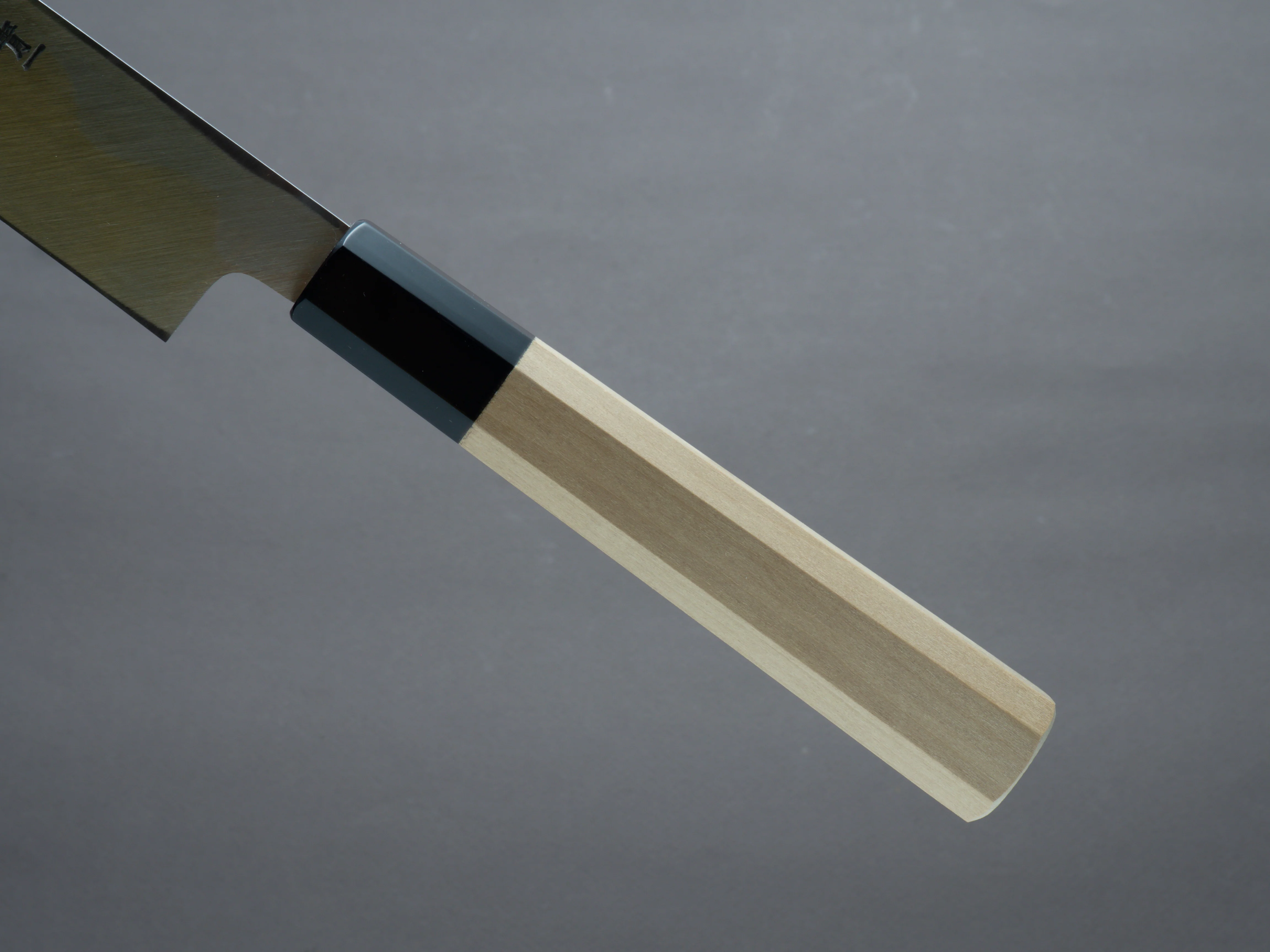 Hitohira - Tanaka x Manzo - Blue #1 - Yanagiba - 270mm - Magnolia Handle - Saya - Image 6