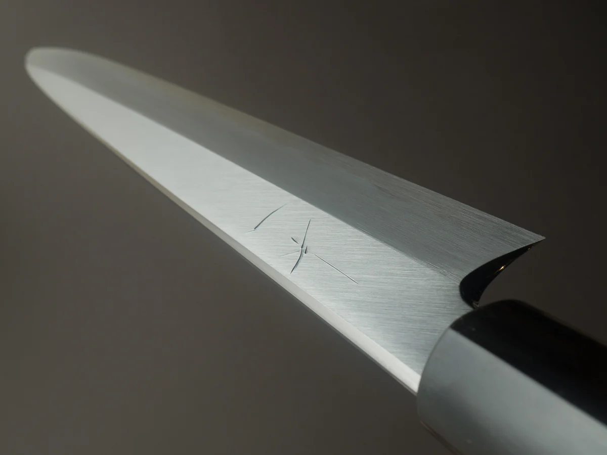Hitohira - Tanaka x Mosuke - White #2 - 300mm Yanagiba - Ho Wood Handle - Image 12