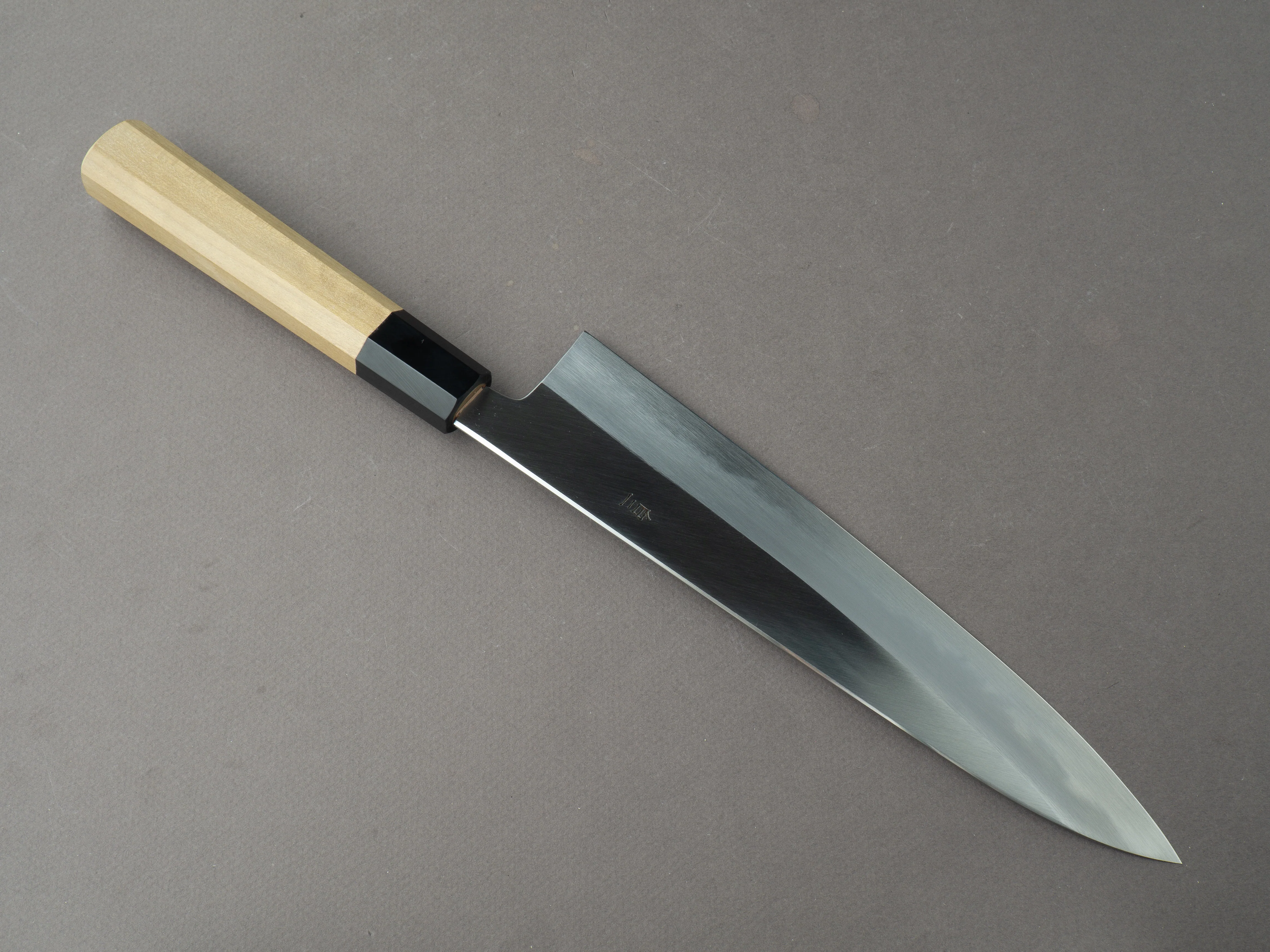 Hitohira - Tanaka x Ren - White #2 - 240mm Gyuto - Magnolia Handle - Image 2