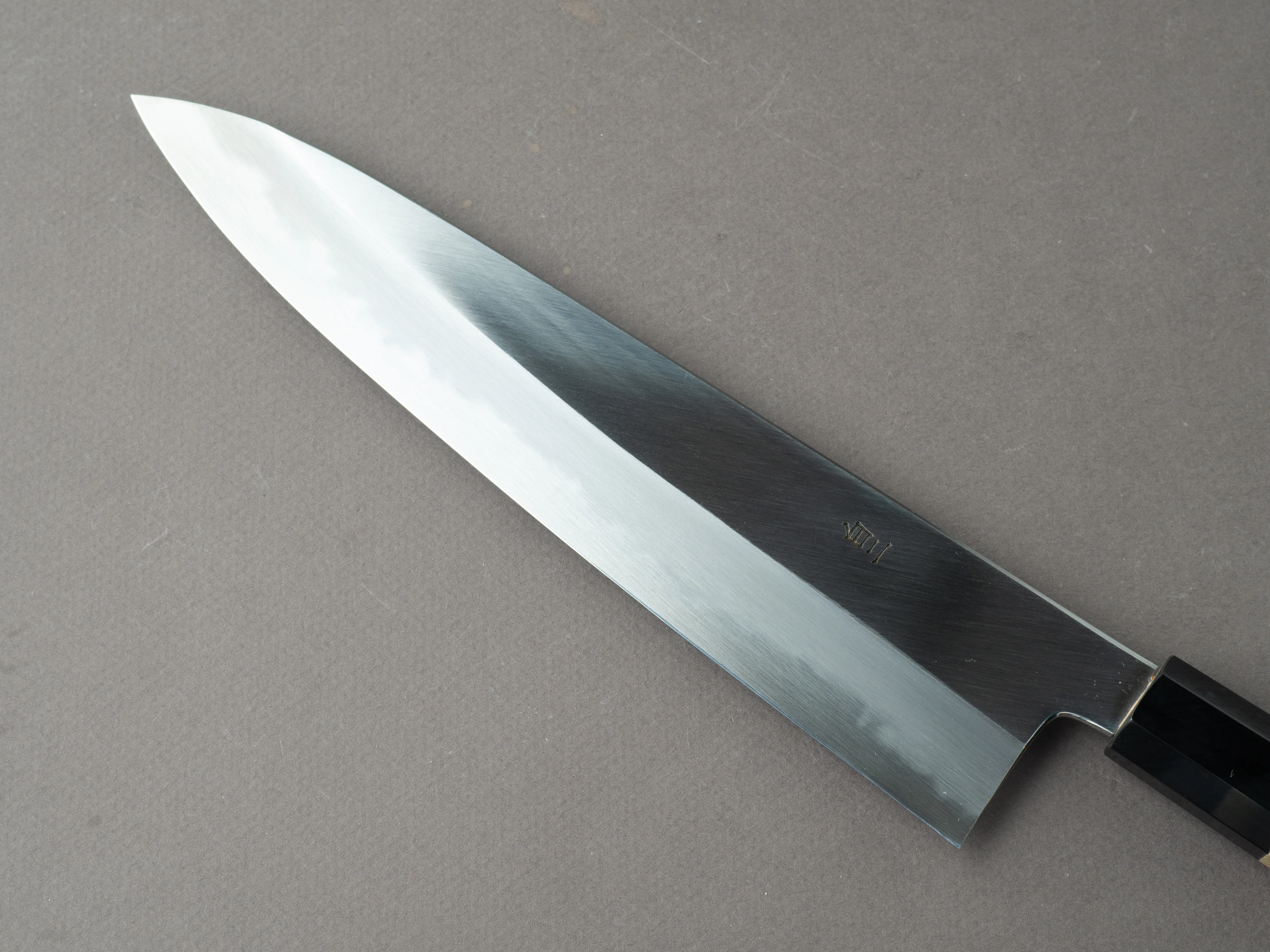 Hitohira - Tanaka x Ren - White #2 - 240mm Gyuto - Magnolia Handle - Image 3
