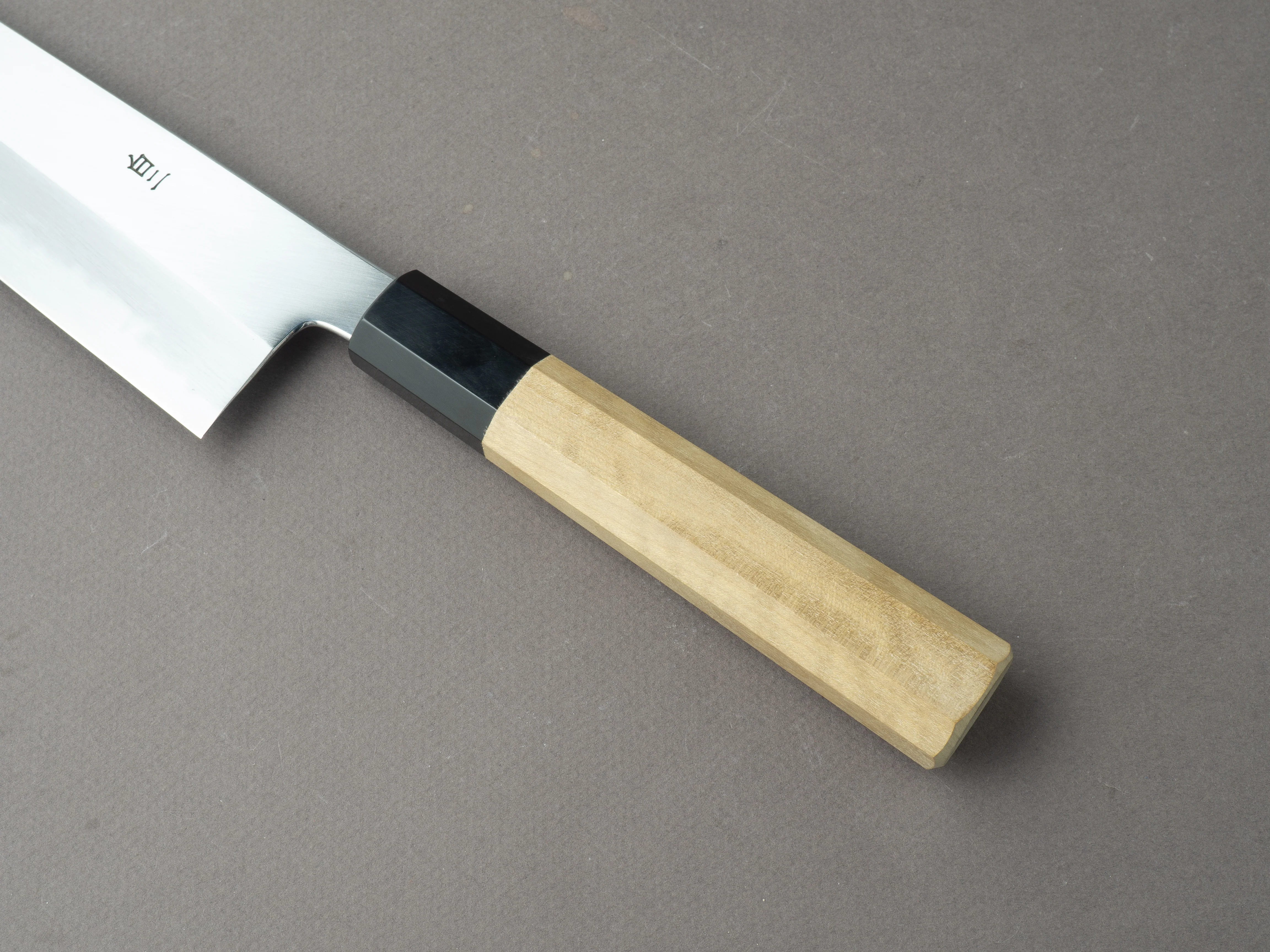 Hitohira - Tanaka x Ren - White #2 - 240mm Gyuto - Magnolia Handle - Image 5