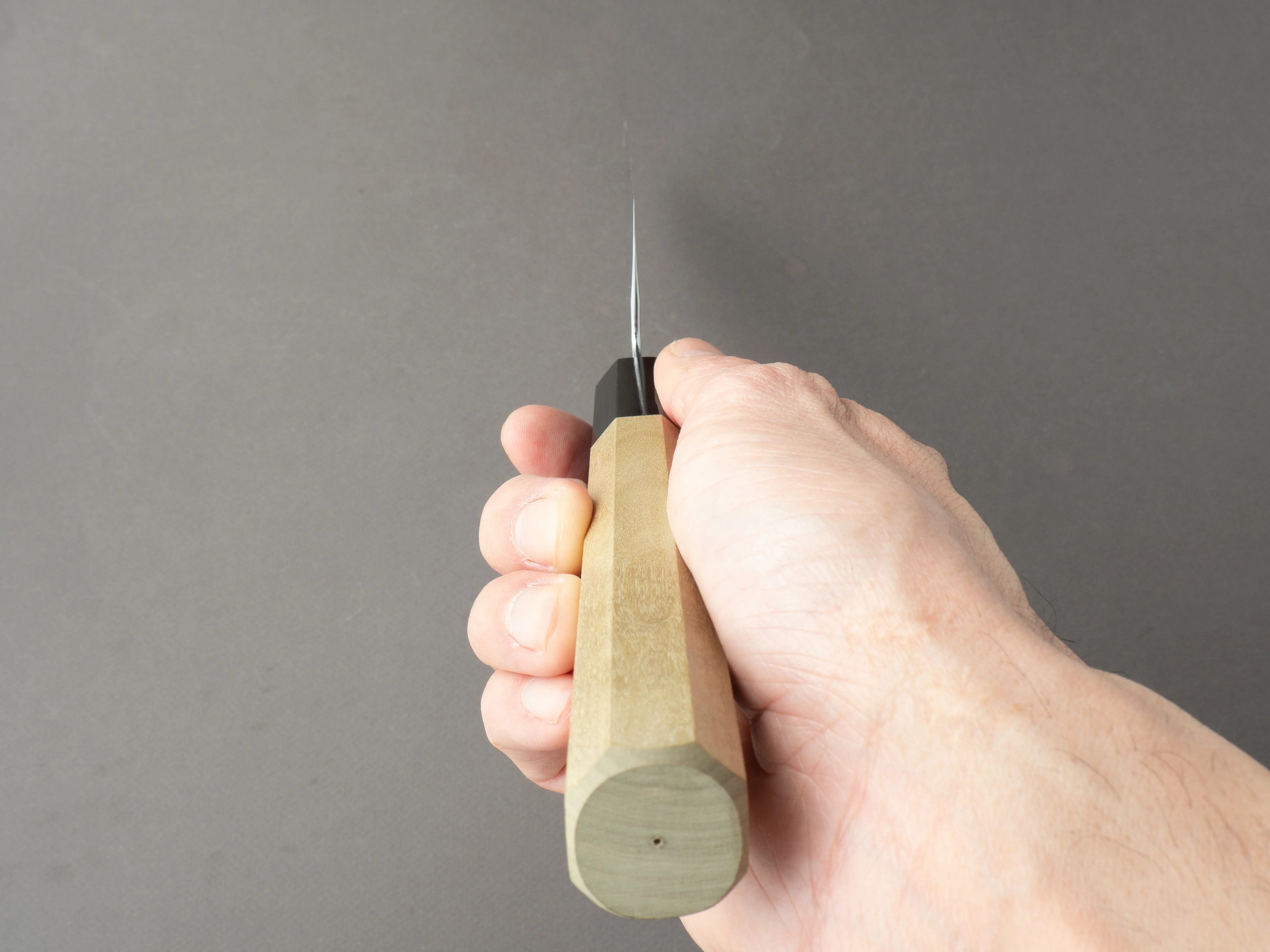 Hitohira - Tanaka x Ren - White #2 - 240mm Gyuto - Magnolia Handle - Image 9