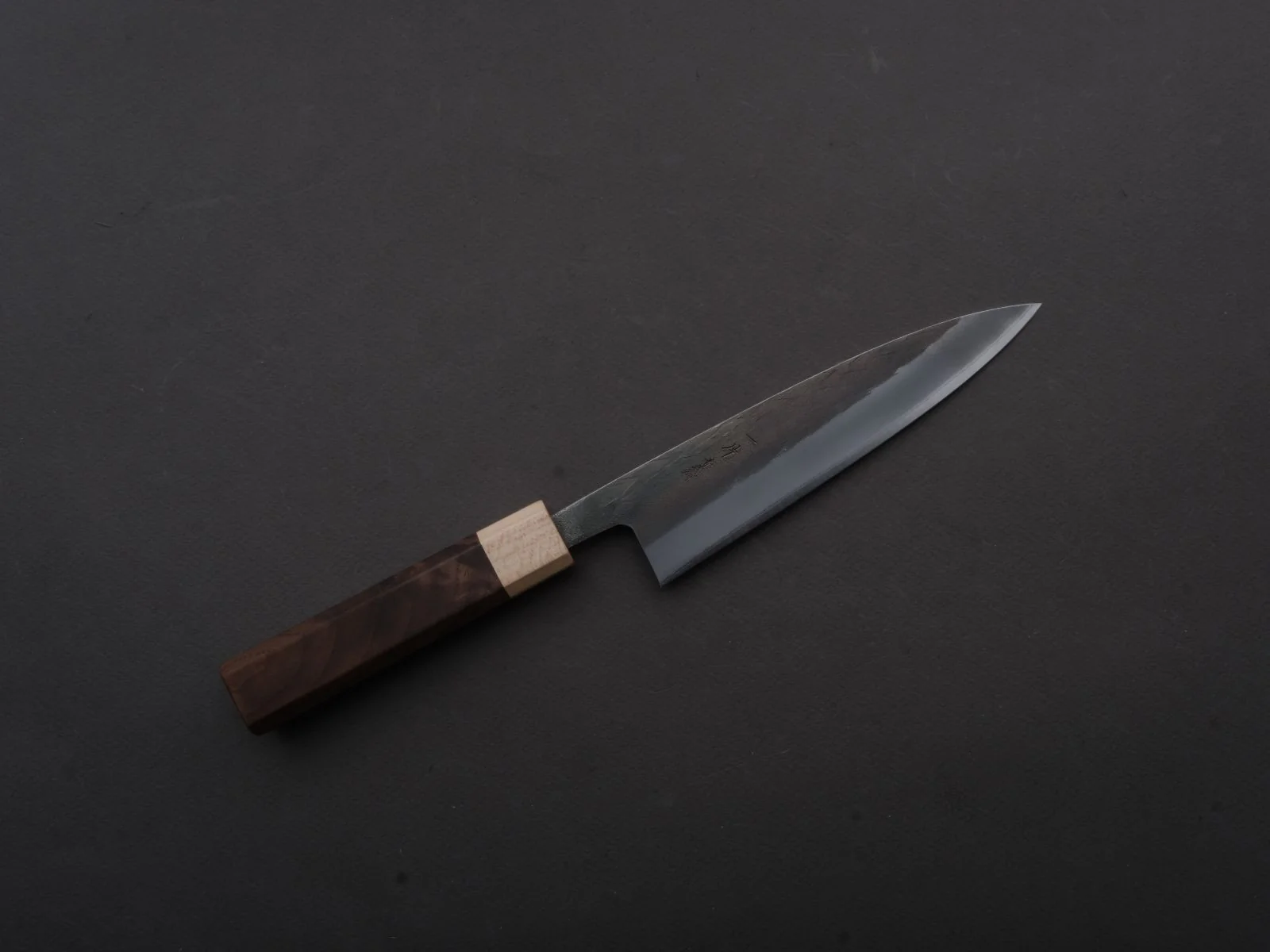 Hitohira - TD - Blue #2 - Stainless Clad - Kurouchi - Petty - 150mm - Walnut Handle