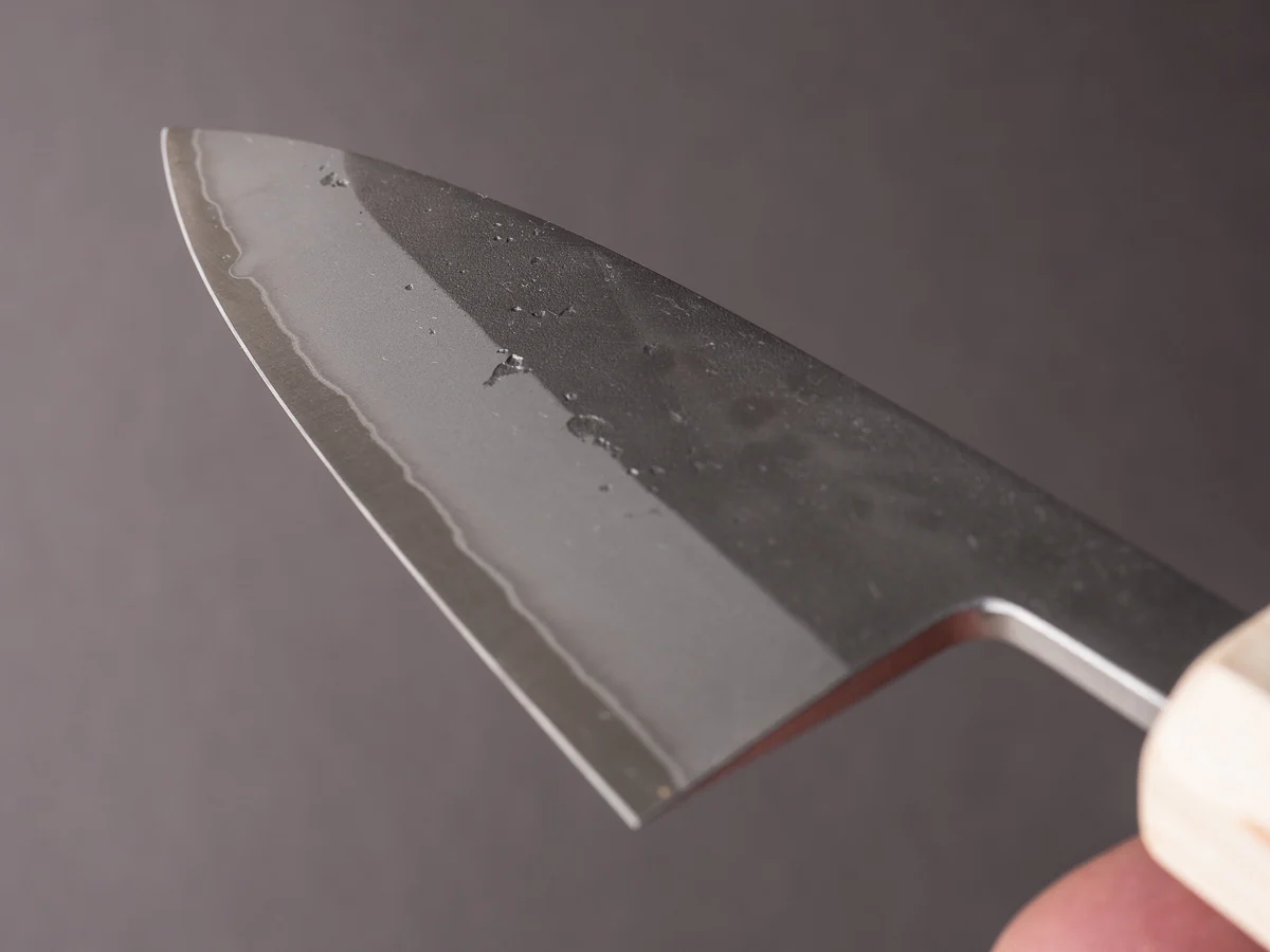 Hitohira - TD - SLD - Nashiji - Petty - 105mm - Walnut Handle - Image 10
