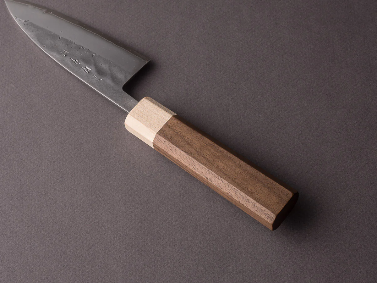 Hitohira - TD - SLD - Nashiji - Petty - 105mm - Walnut Handle - Image 4