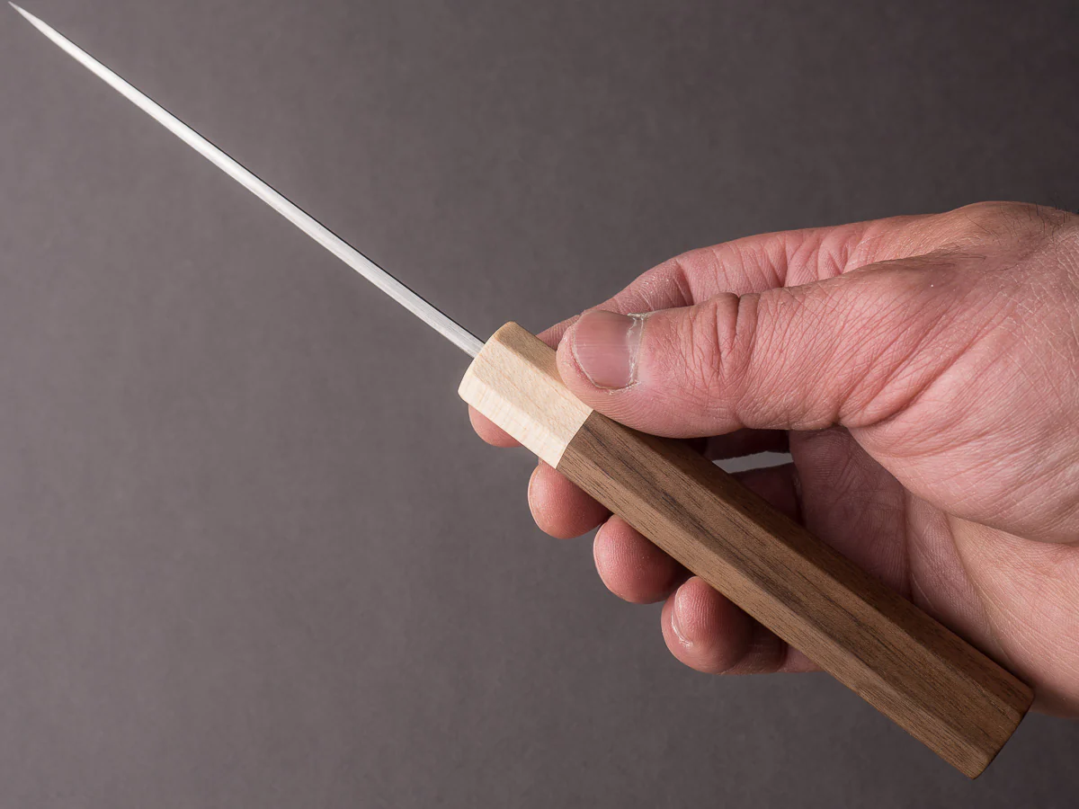 Hitohira - TD - SLD - Nashiji - Petty - 105mm - Walnut Handle - Image 7