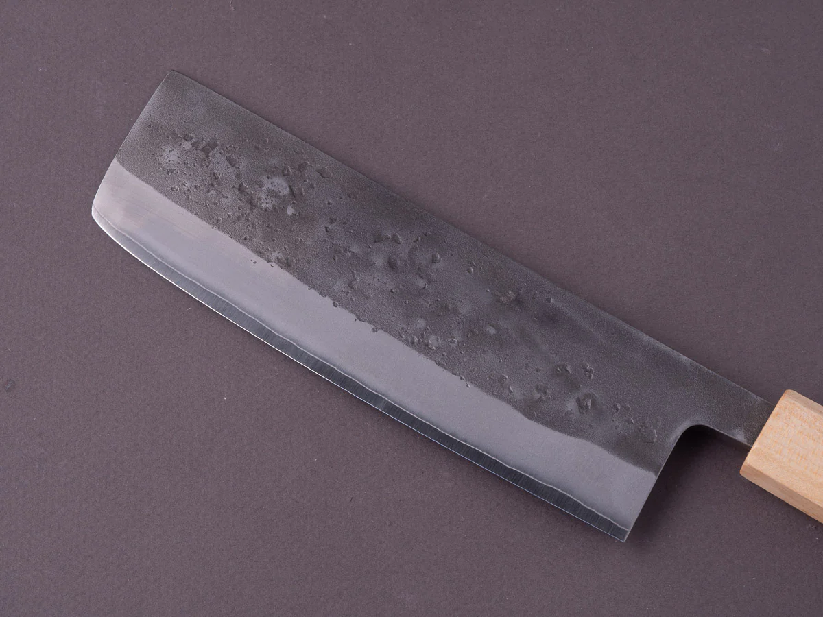 Hitohira - TD - SLD - Nashiji - Nakiri - 165mm - Walnut Handle - Image 4
