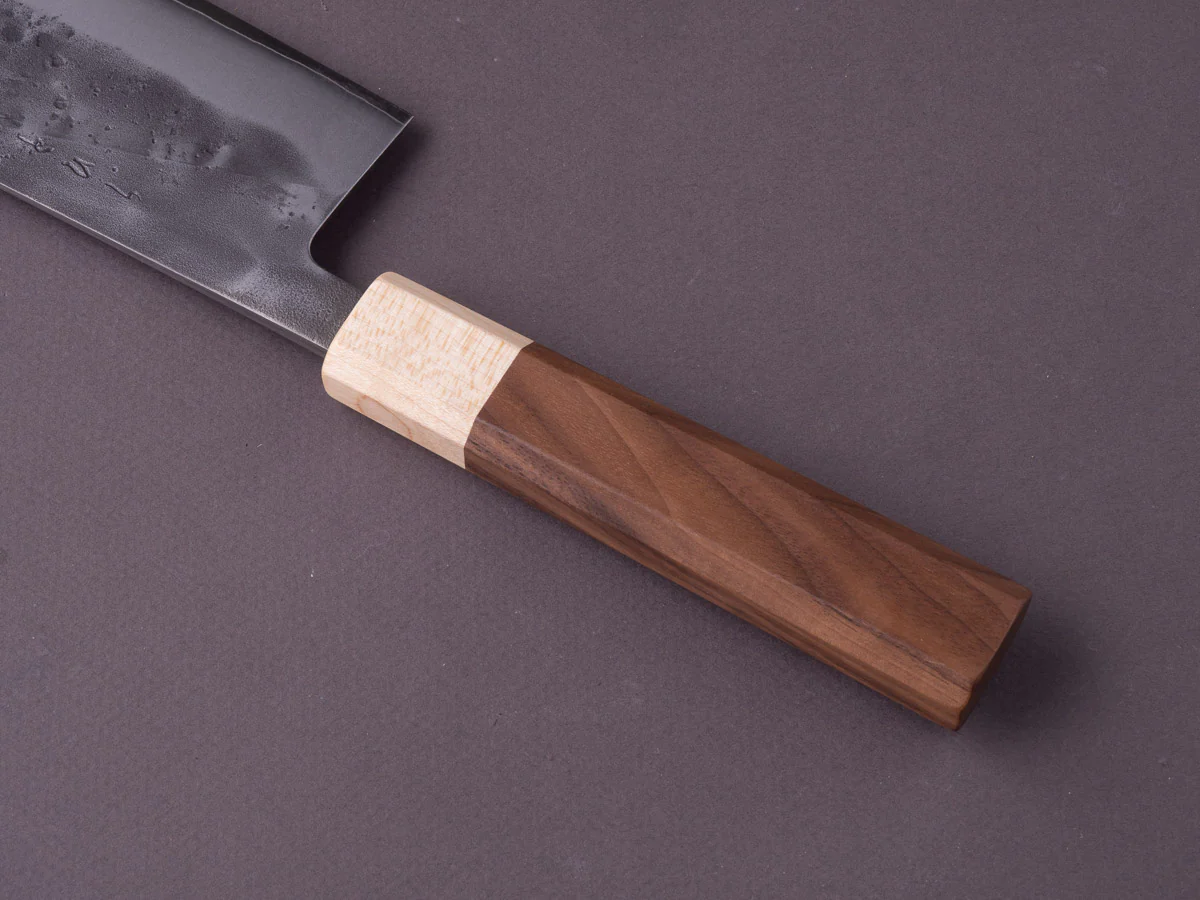Hitohira - TD - SLD - Nashiji - Nakiri - 165mm - Walnut Handle - Image 5