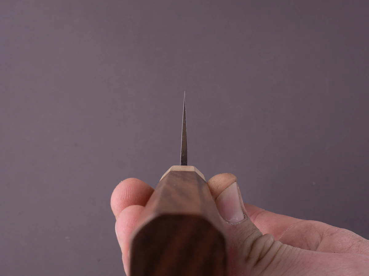Hitohira - TD - SLD - Nashiji - Nakiri - 165mm - Walnut Handle - Image 9