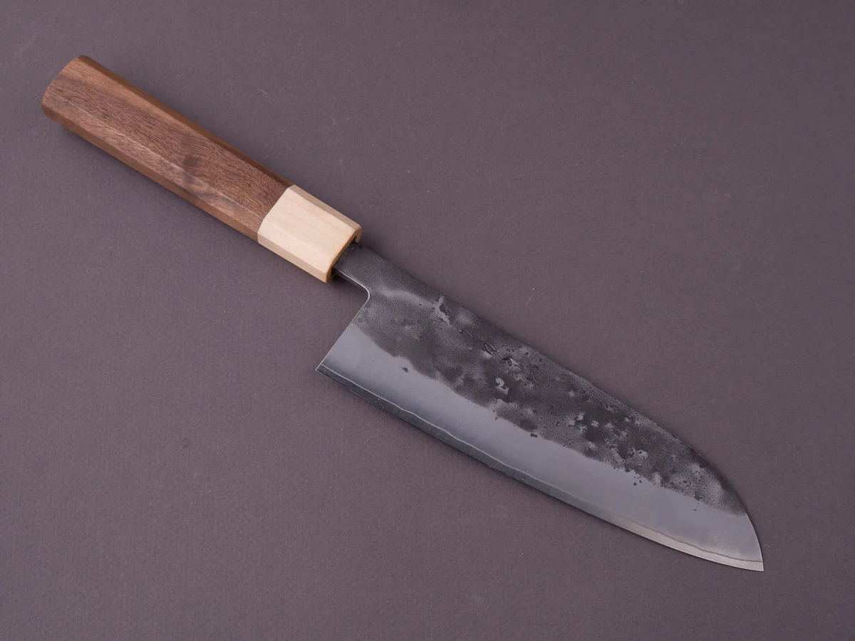 Hitohira - TD - SLD - Nashiji - Santoku - 165mm - Walnut Handle