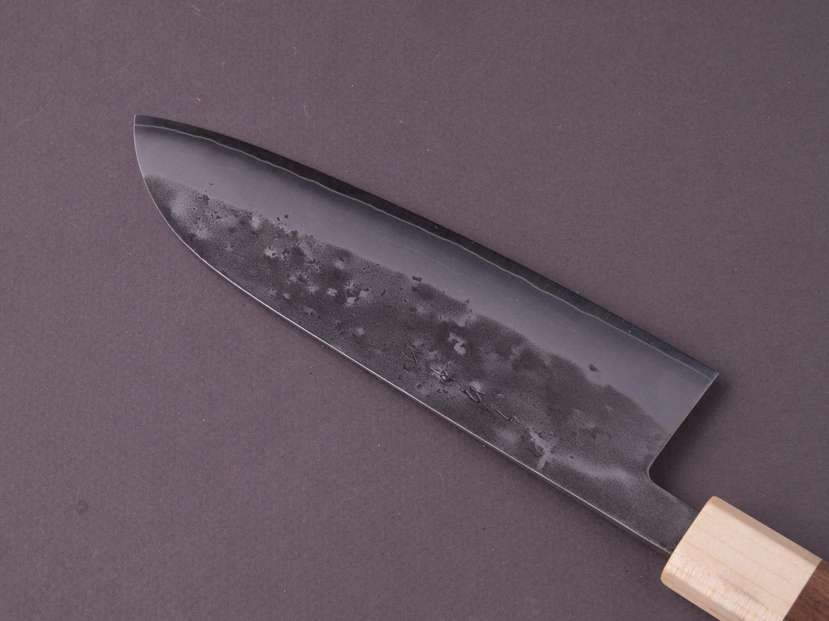 Hitohira - TD - SLD - Nashiji - Santoku - 165mm - Walnut Handle - Image 4