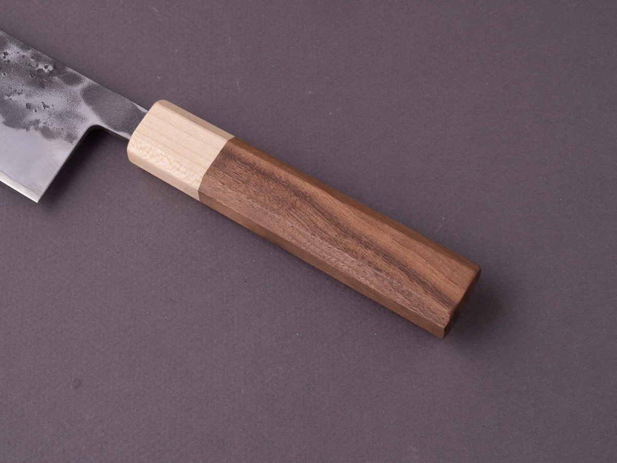 Hitohira - TD - SLD - Nashiji - Santoku - 165mm - Walnut Handle - Image 6