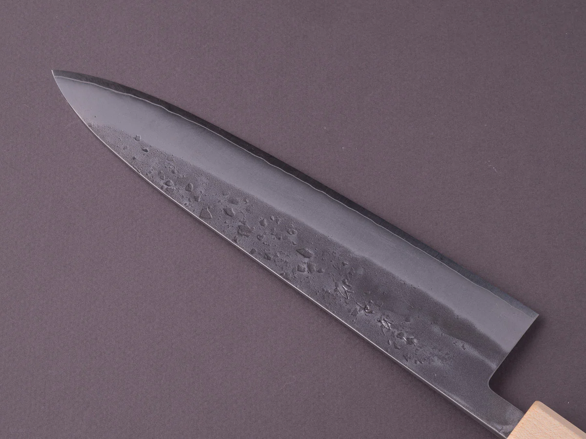 Hitohira - TD - SLD - Nashiji - Gyuto - 210mm - Walnut Handle - Image 4