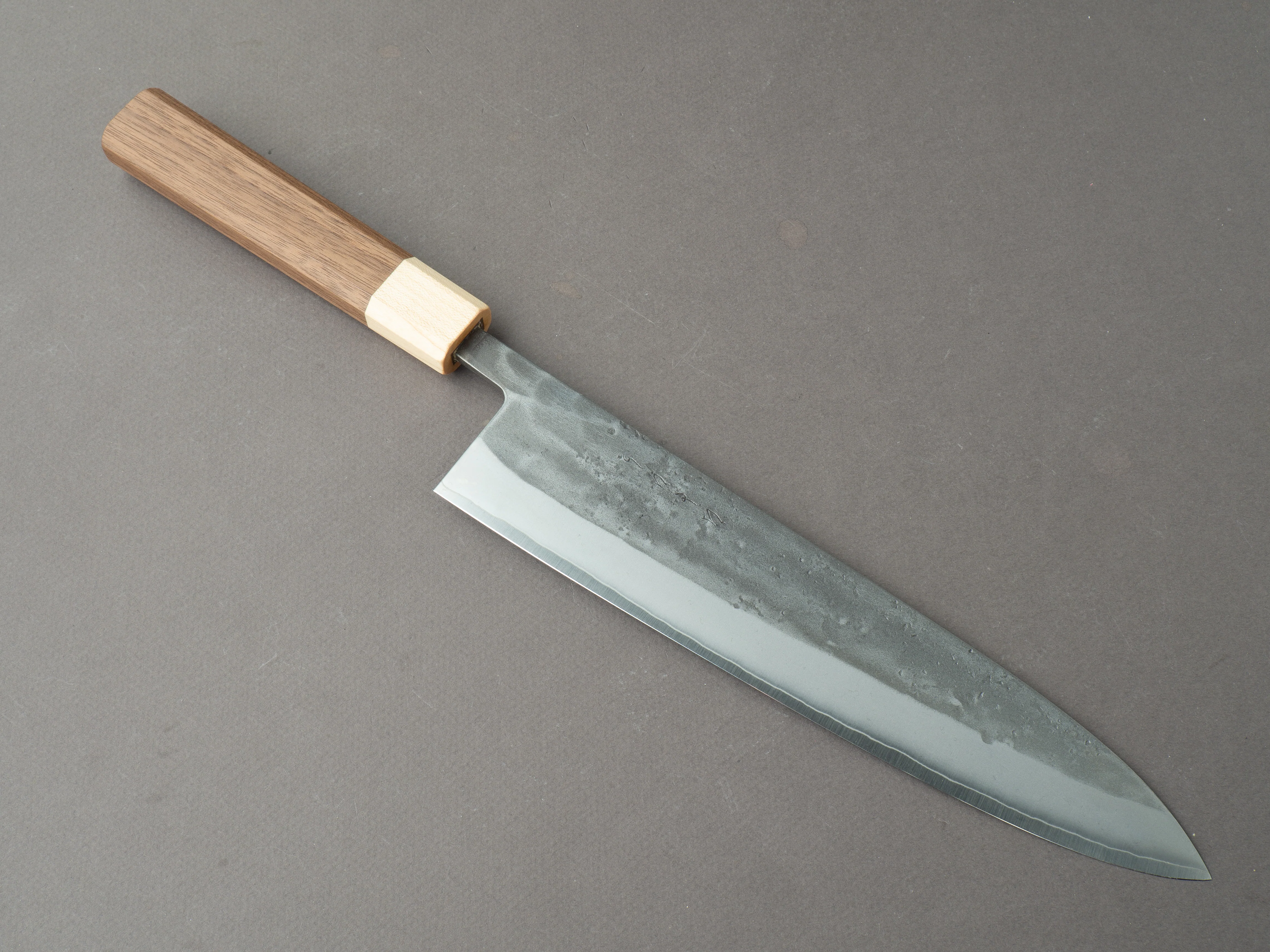Hitohira - TD - SLD - Nashiji - Gyuto - 240mm - Walnut Handle