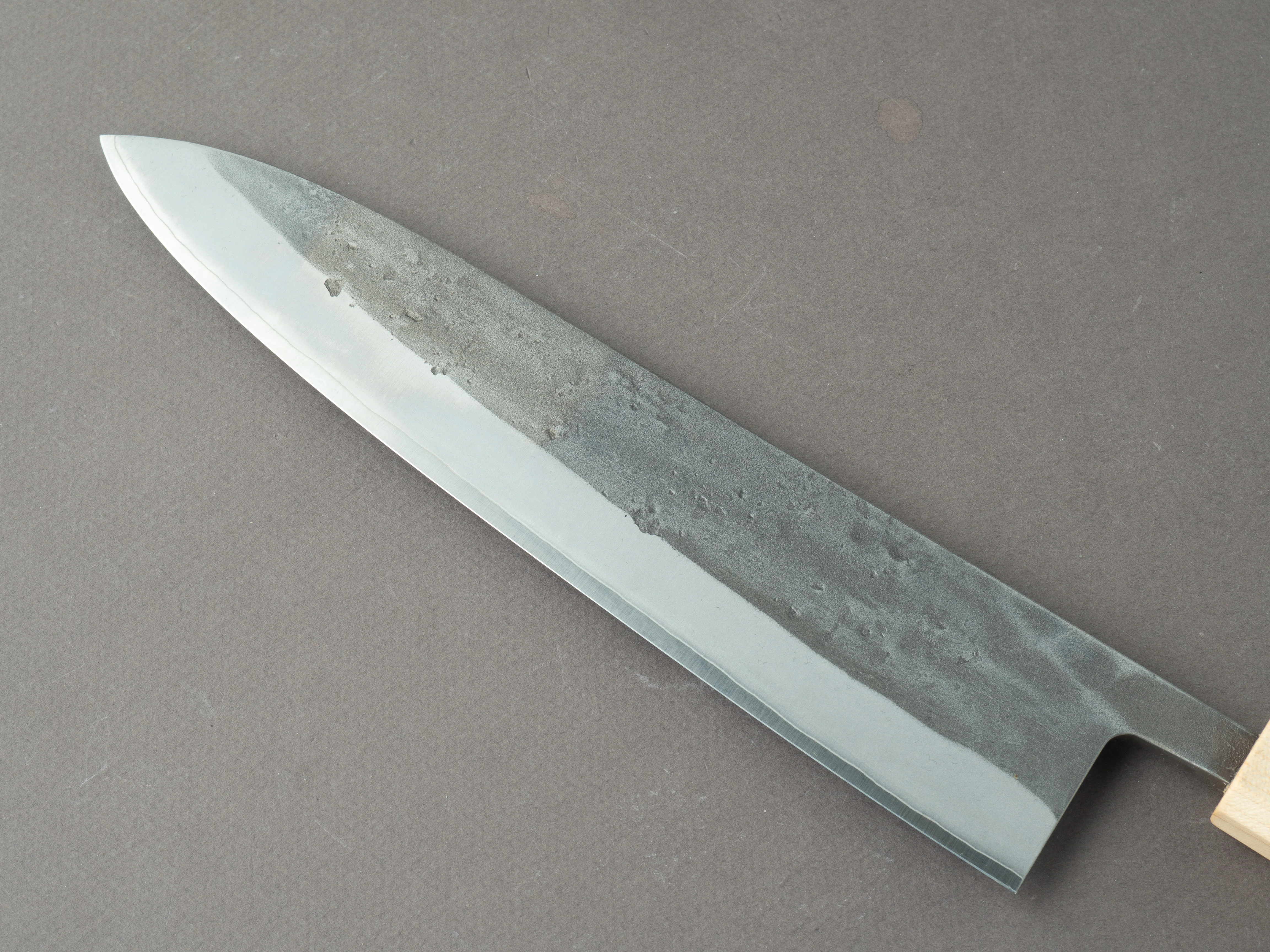 Hitohira - TD - SLD - Nashiji - Gyuto - 240mm - Walnut Handle - Image 3