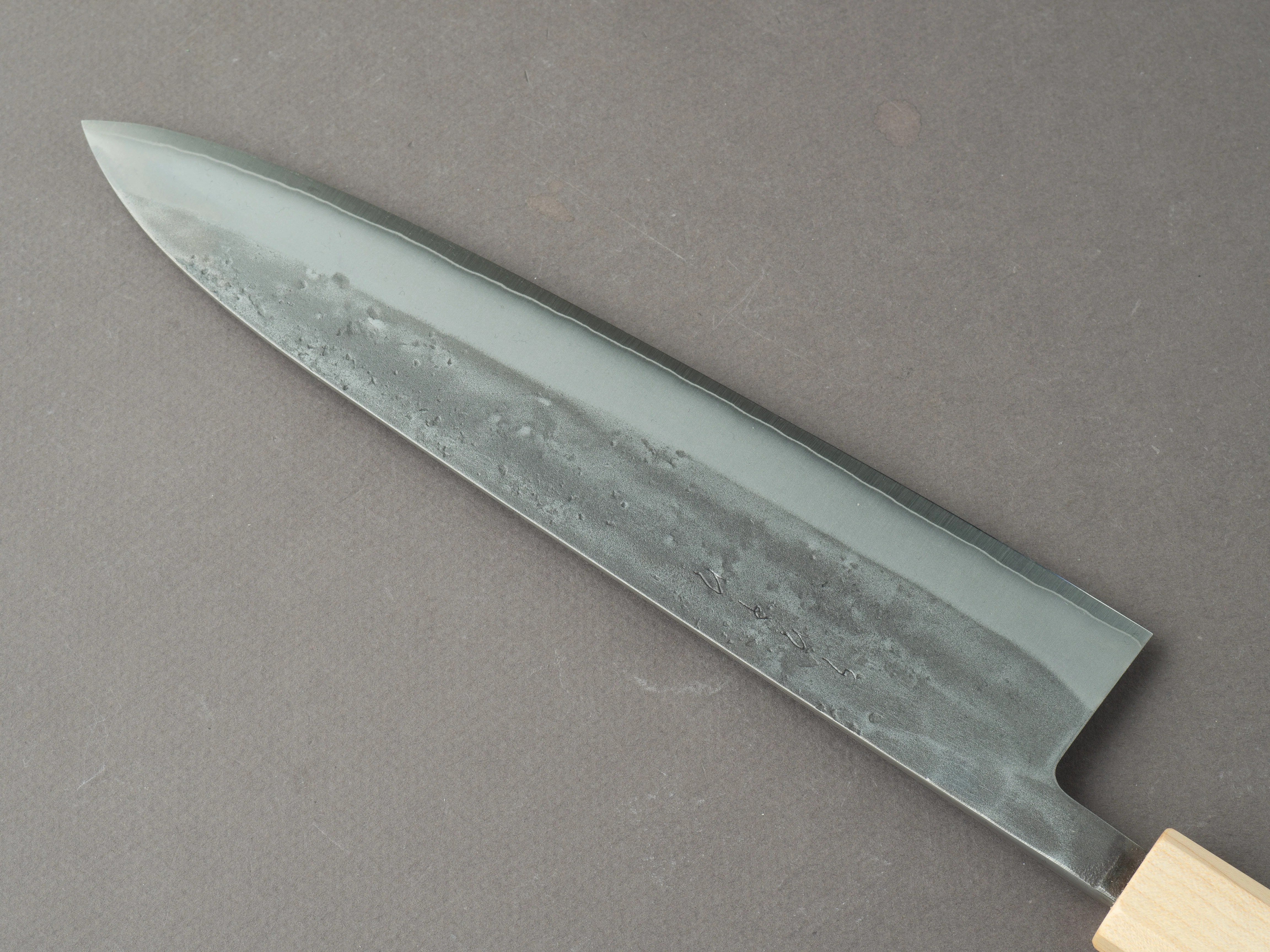 Hitohira - TD - SLD - Nashiji - Gyuto - 240mm - Walnut Handle - Image 4