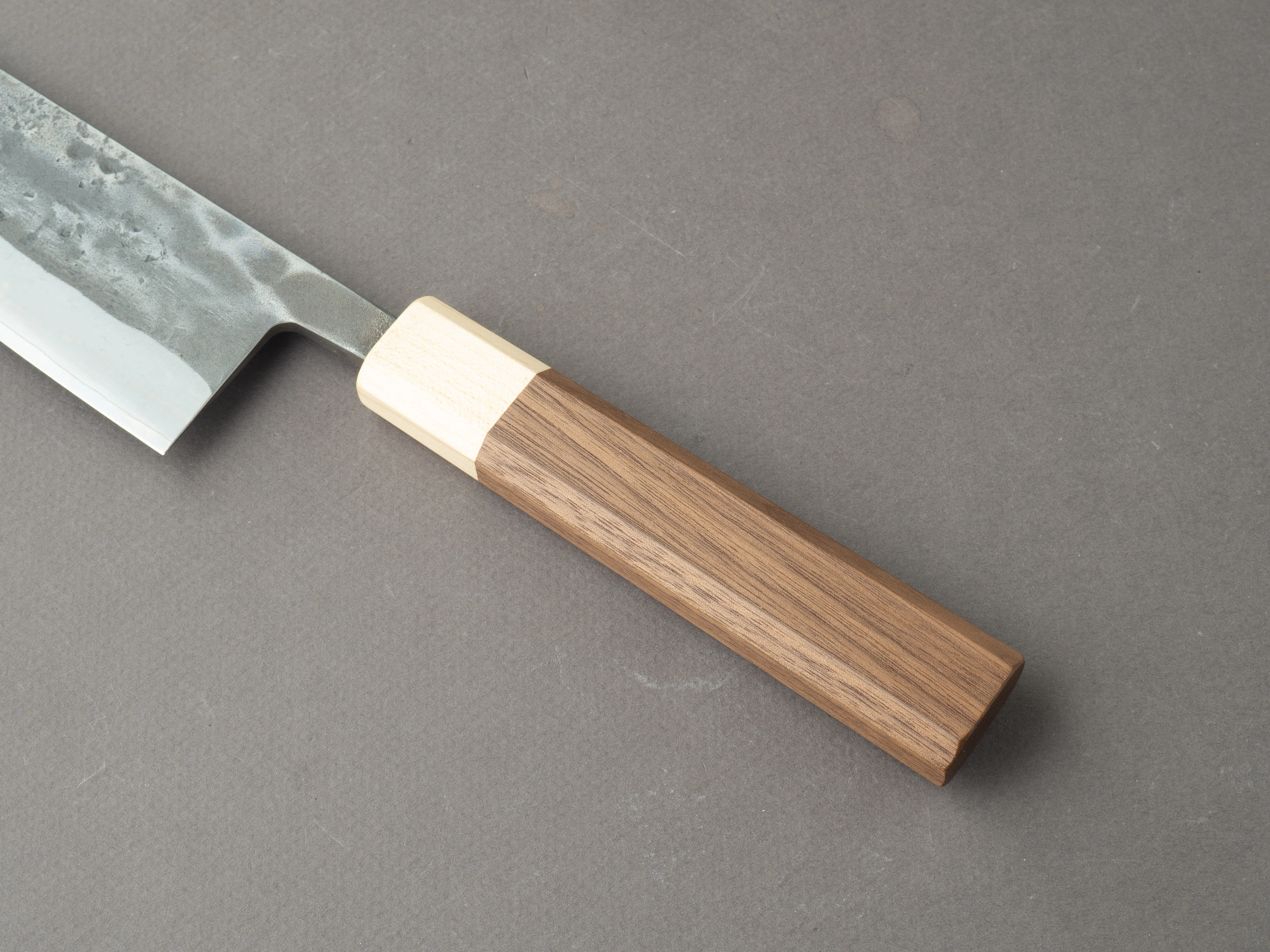 Hitohira - TD - SLD - Nashiji - Gyuto - 240mm - Walnut Handle - Image 5