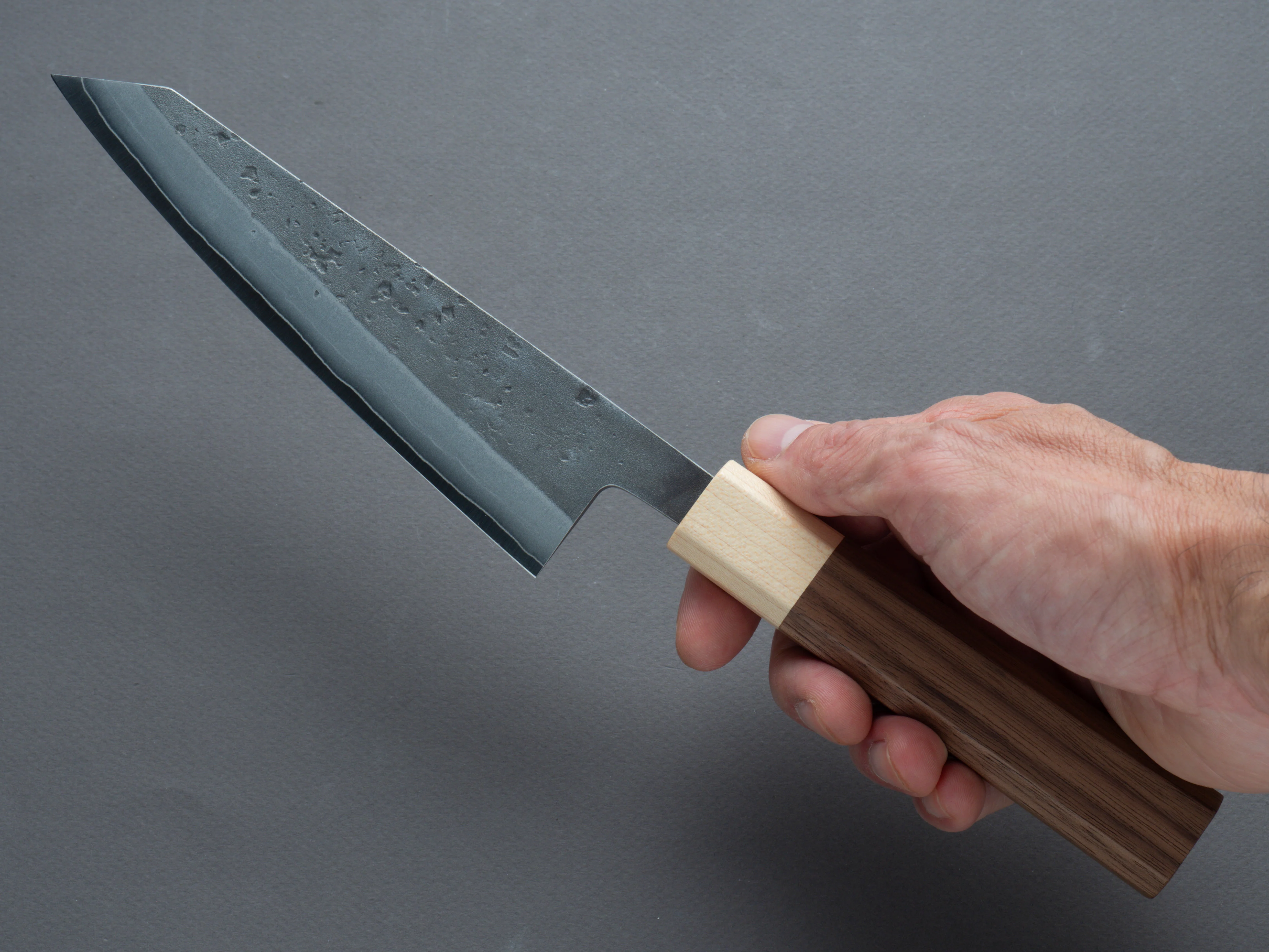 Hitohira - TD - SLD - Nashiji - Honesuki Kaku - 150mm - Walnut Handle - Image 6