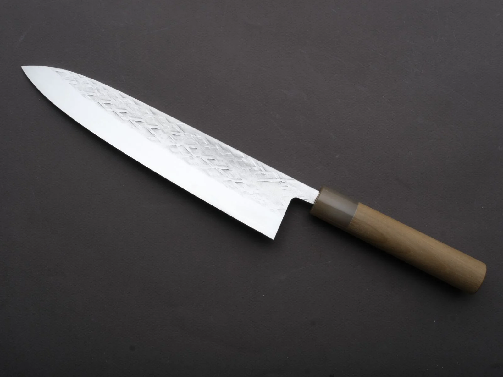 Hitohira - TD - SLD - Tsuchime - Gyuto - 240mm - Magnolia Wood Handle - Image 2