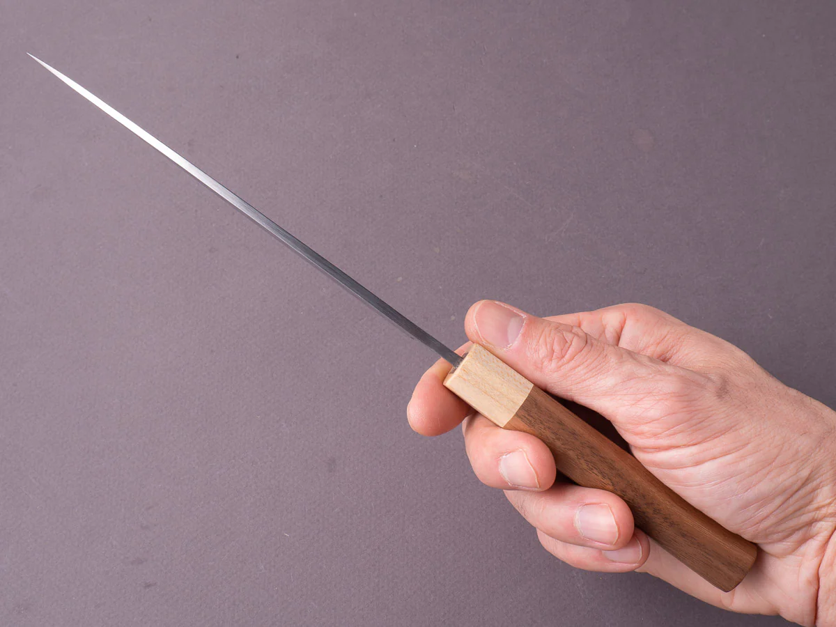 Hitohira - TD - SLD - Tsuchime - Petty - 150mm - Walnut Handle - Image 8