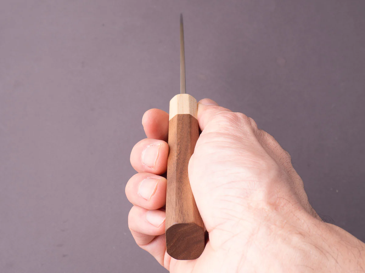 Hitohira - TD - SLD - Tsuchime - Petty - 150mm - Walnut Handle - Image 9