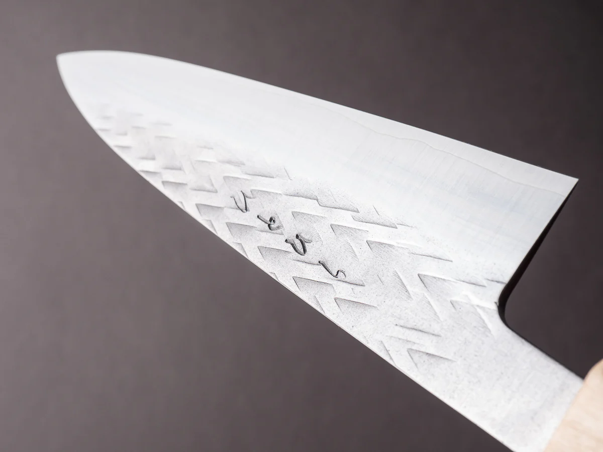 Hitohira - TD - SLD - Tsuchime - Gyuto - 165mm - Walnut Handle - Image 10