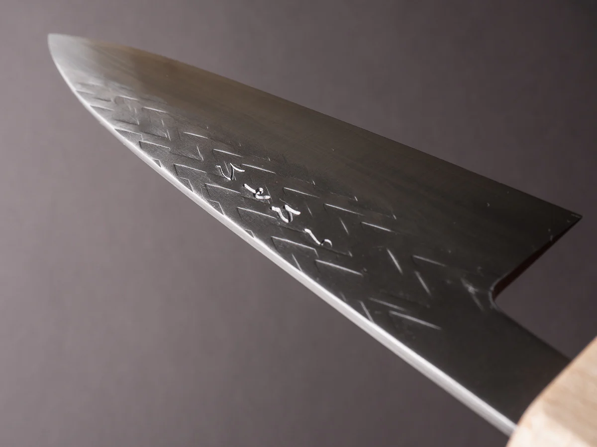 Hitohira - TD - SLD - Tsuchime - Gyuto - 165mm - Walnut Handle - Image 11