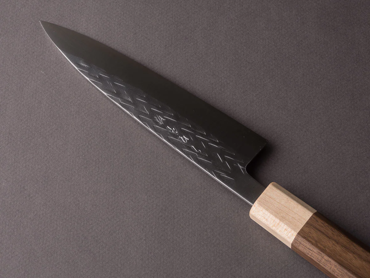 Hitohira - TD - SLD - Tsuchime - Gyuto - 165mm - Walnut Handle - Image 2