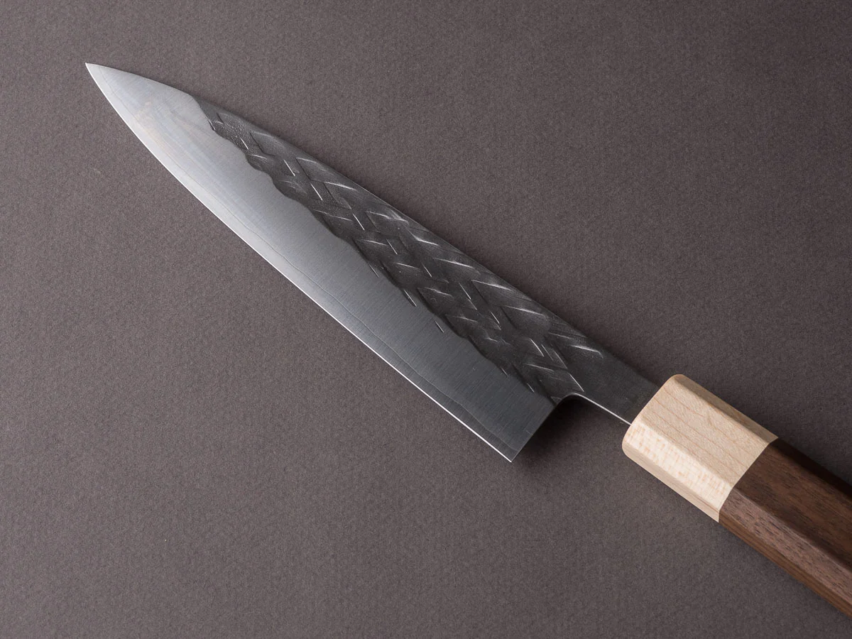 Hitohira - TD - SLD - Tsuchime - Gyuto - 165mm - Walnut Handle - Image 3