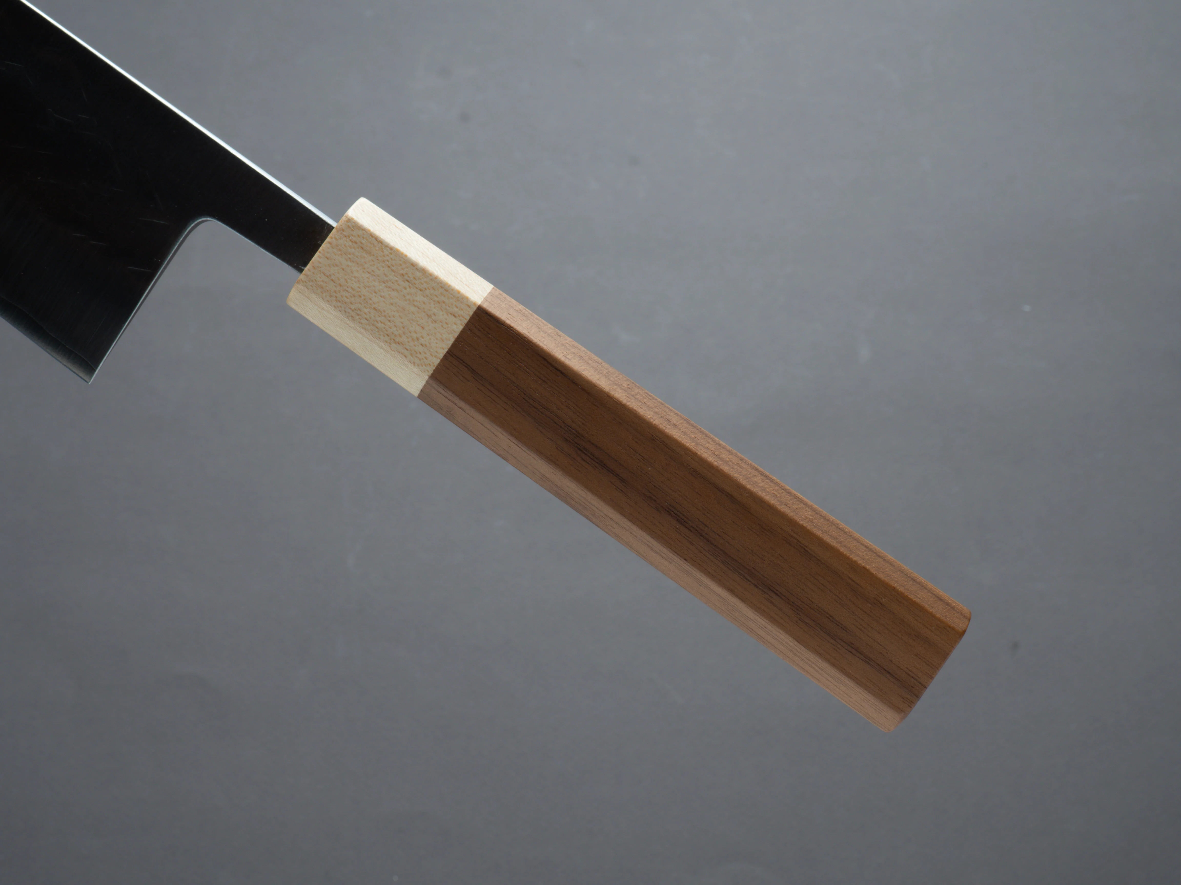 Hitohira - TD - SLD - Tsuchime - Gyuto - 240mm - Walnut Handle - Image 5