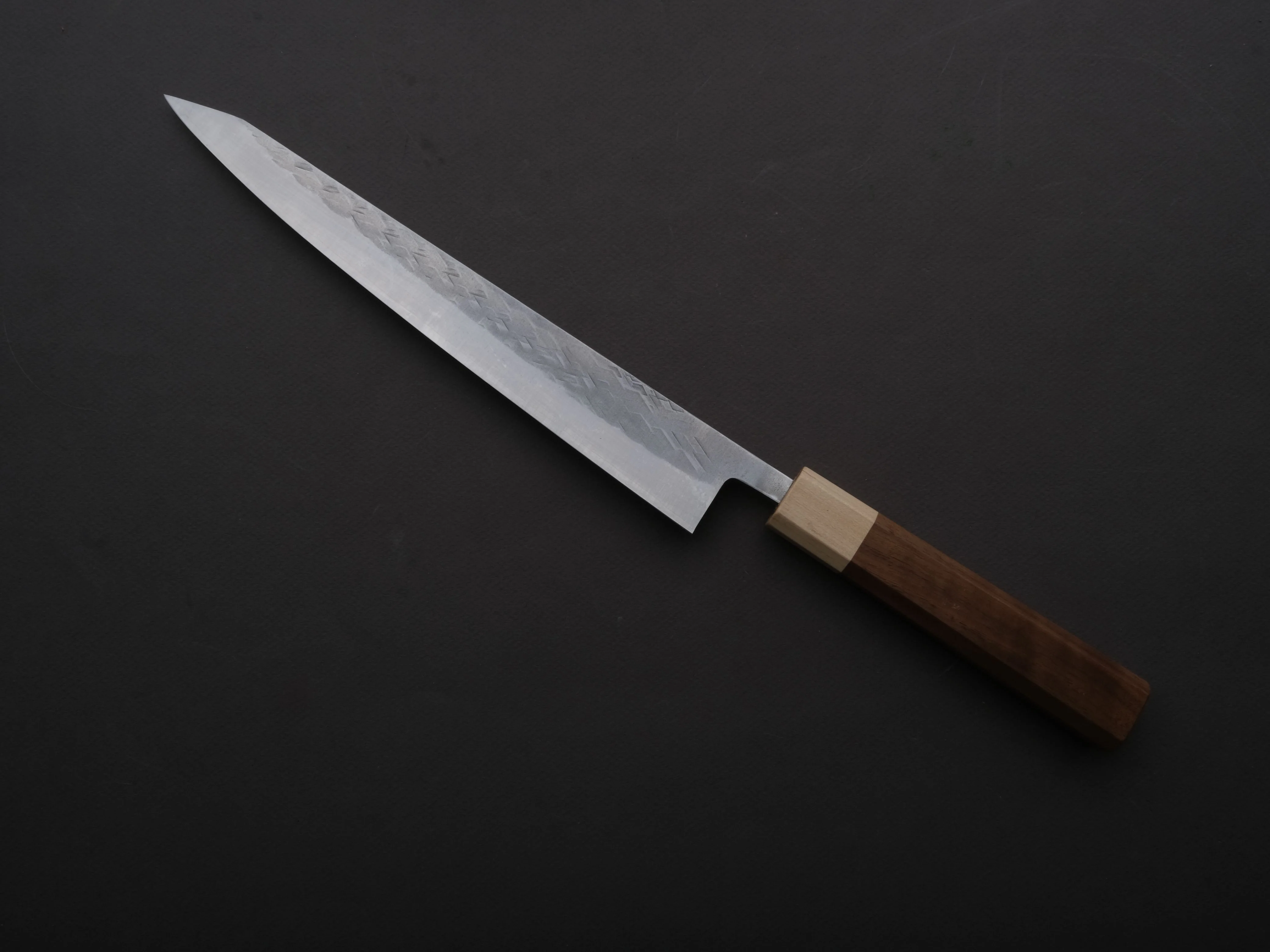 Hitohira - TD - SLD - Tsuchime - Sujihiki - 240mm - Walnut Handle - Image 2