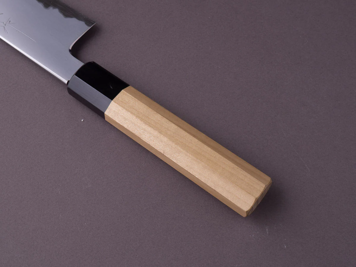 Tetsujin - Blue #2 - Kasumi - 210mm Gyuto - Ho Wood Handle - Image 6