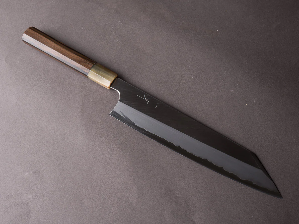 Hitohira - Togashi - Blue #1 Stainless Clad - 270mm Kiritsuke Gyuto - Ziricote Handle