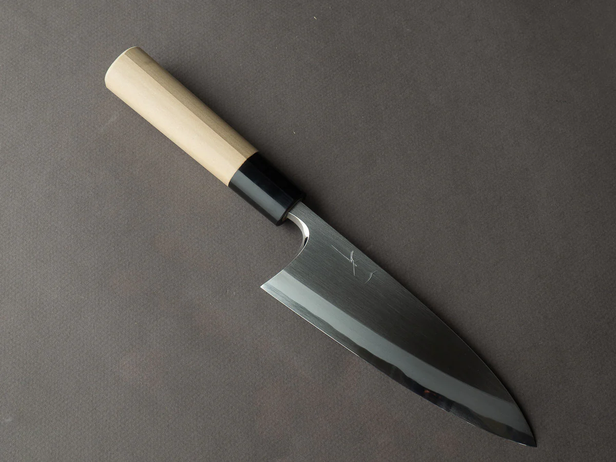Hitohira - Togashi - Tachi - White #1 - 150mm Deba - D-Shaped Ho Wood Handle