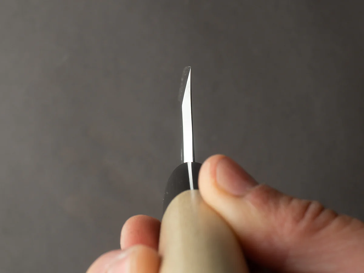 Hitohira - Togashi - Tachi - White #1 - 150mm Deba - D-Shaped Ho Wood Handle - Image 10
