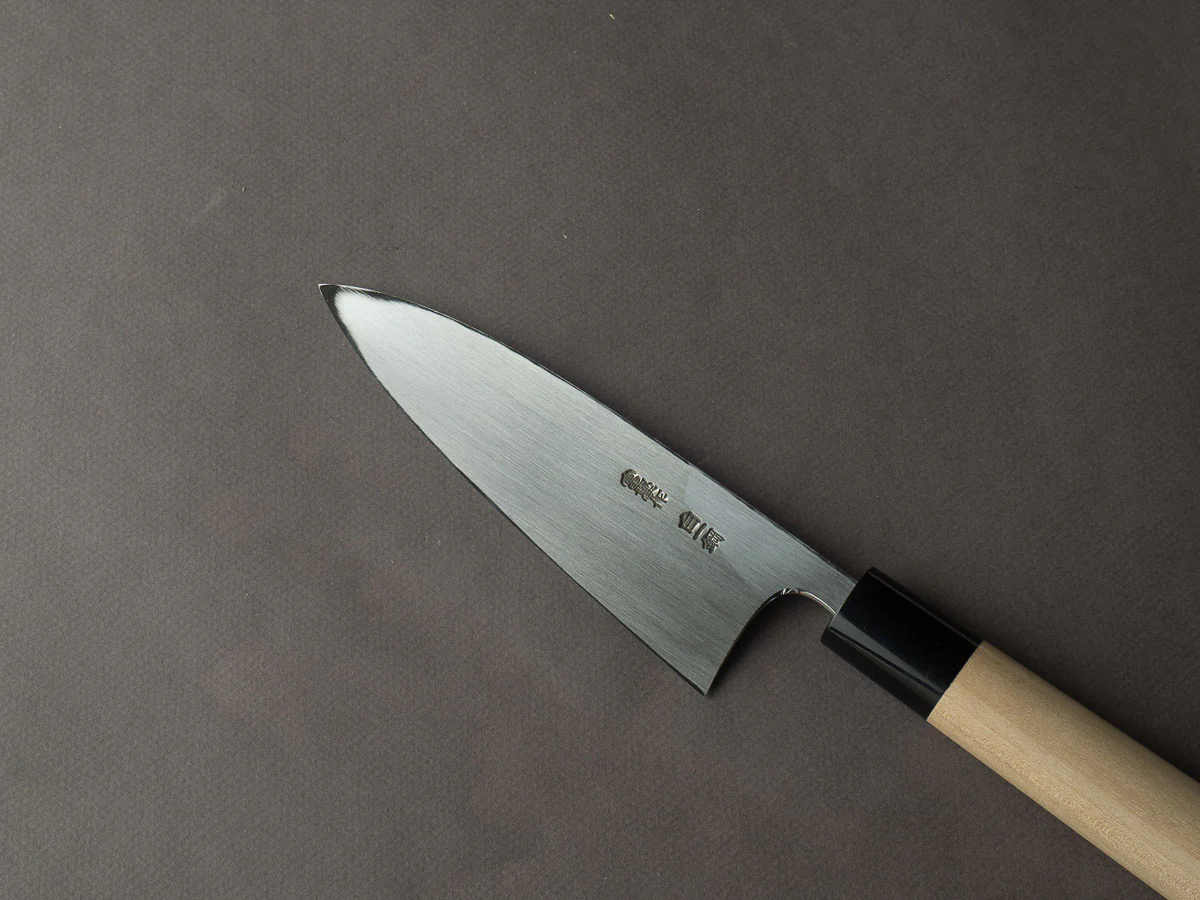 Hitohira - Togashi - Tachi - White #1 - 150mm Deba - D-Shaped Ho Wood Handle - Image 5