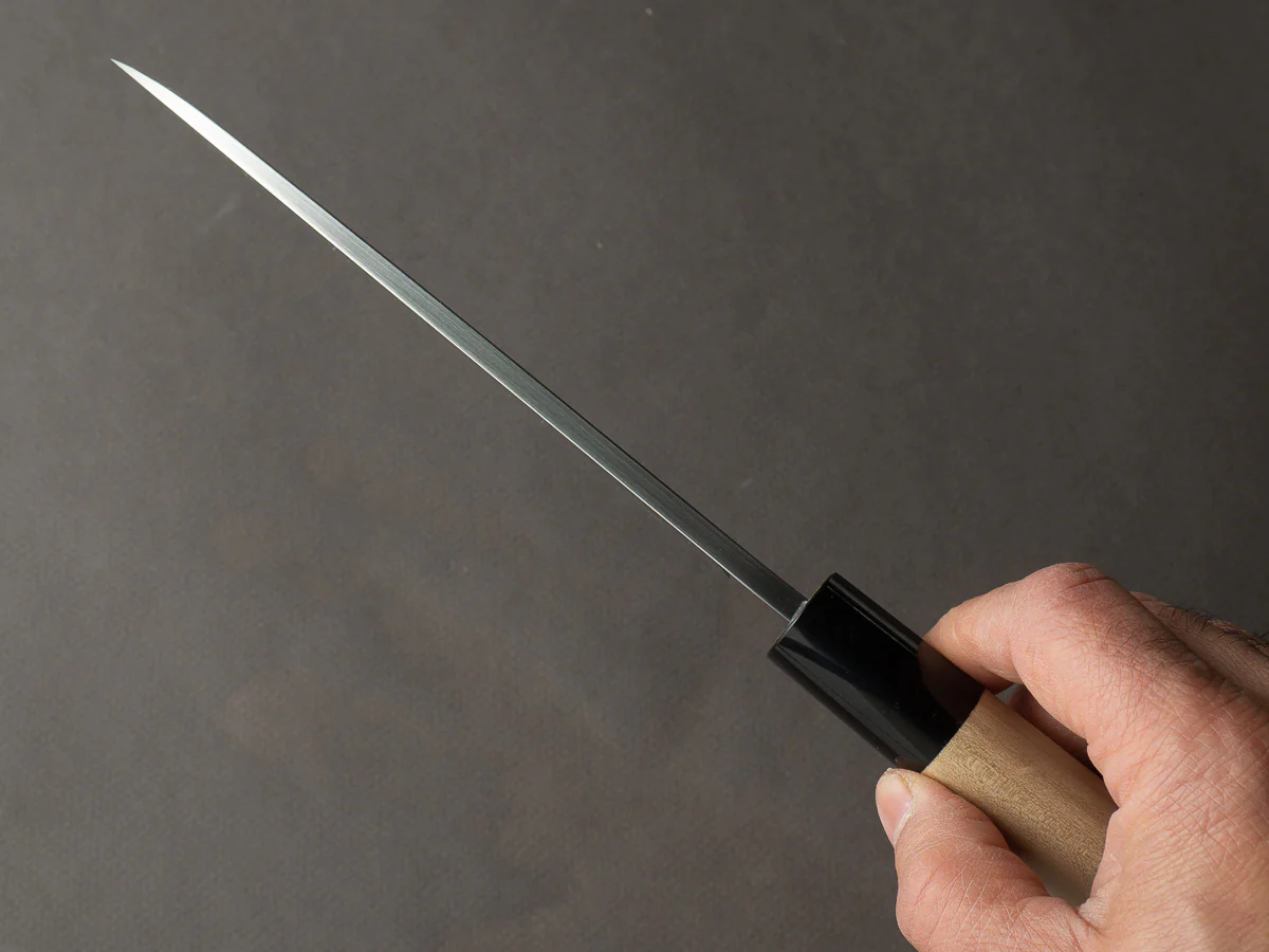 Hitohira - Togashi - Tachi - White #1 - 150mm Deba - D-Shaped Ho Wood Handle - Image 9