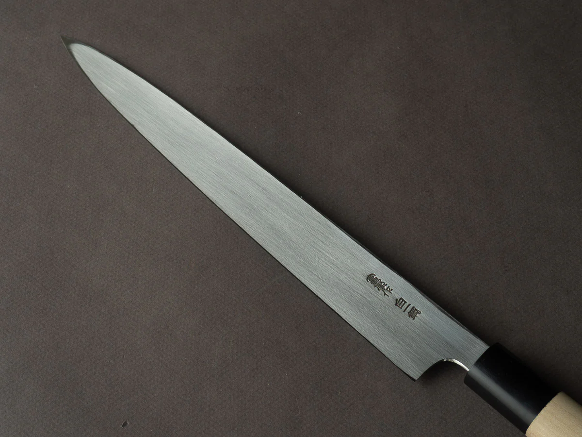 Hitohira - Togashi - Tachi - White #1 - 270mm Yanagiba - D-Shaped Ho Wood Handle - Saya - Image 3