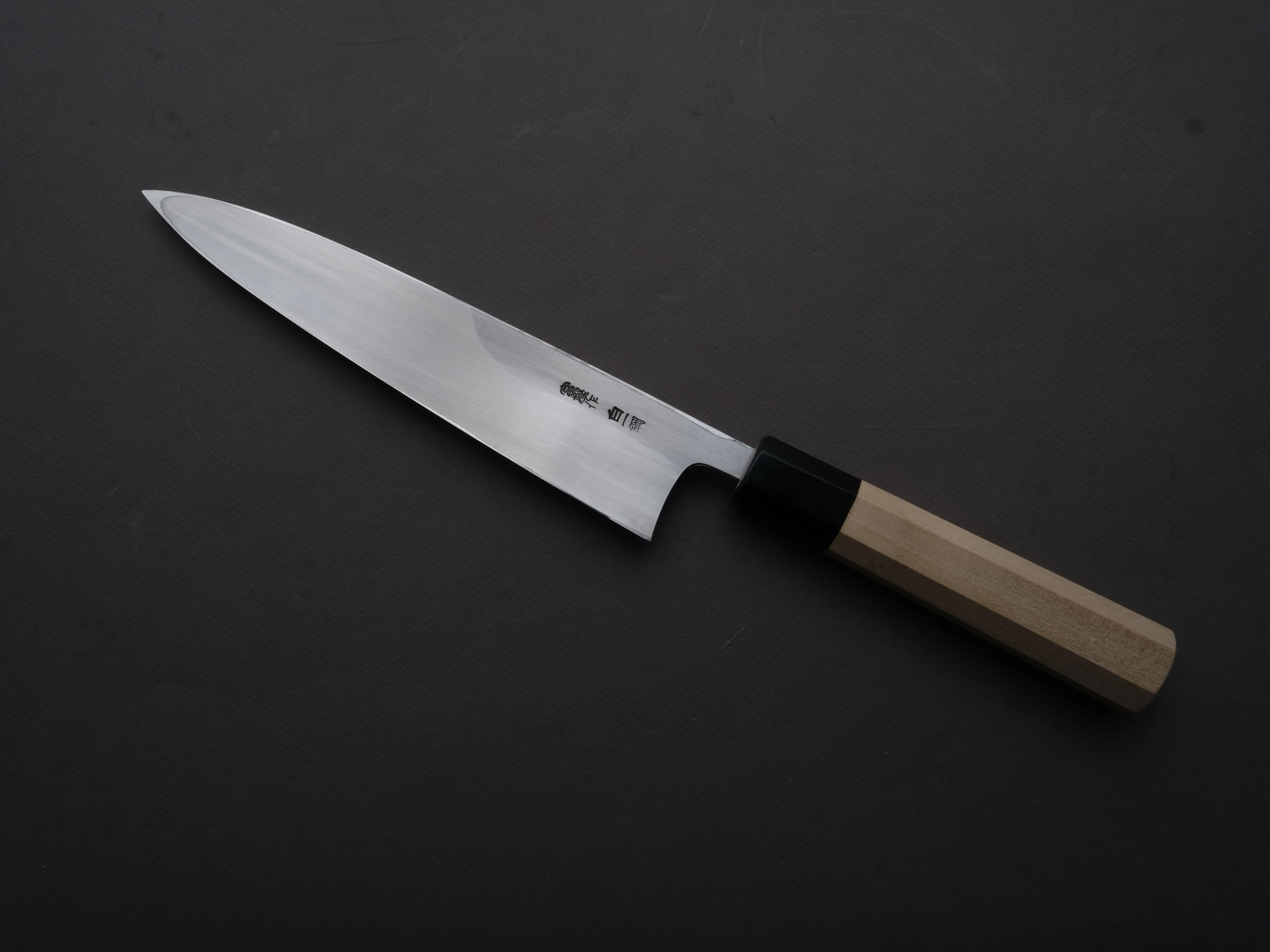 Hitohira - Togashi - White #1 - Tachi - Mioroshi Deba - 210mm - Ho Wood Handle - Saya - Image 2