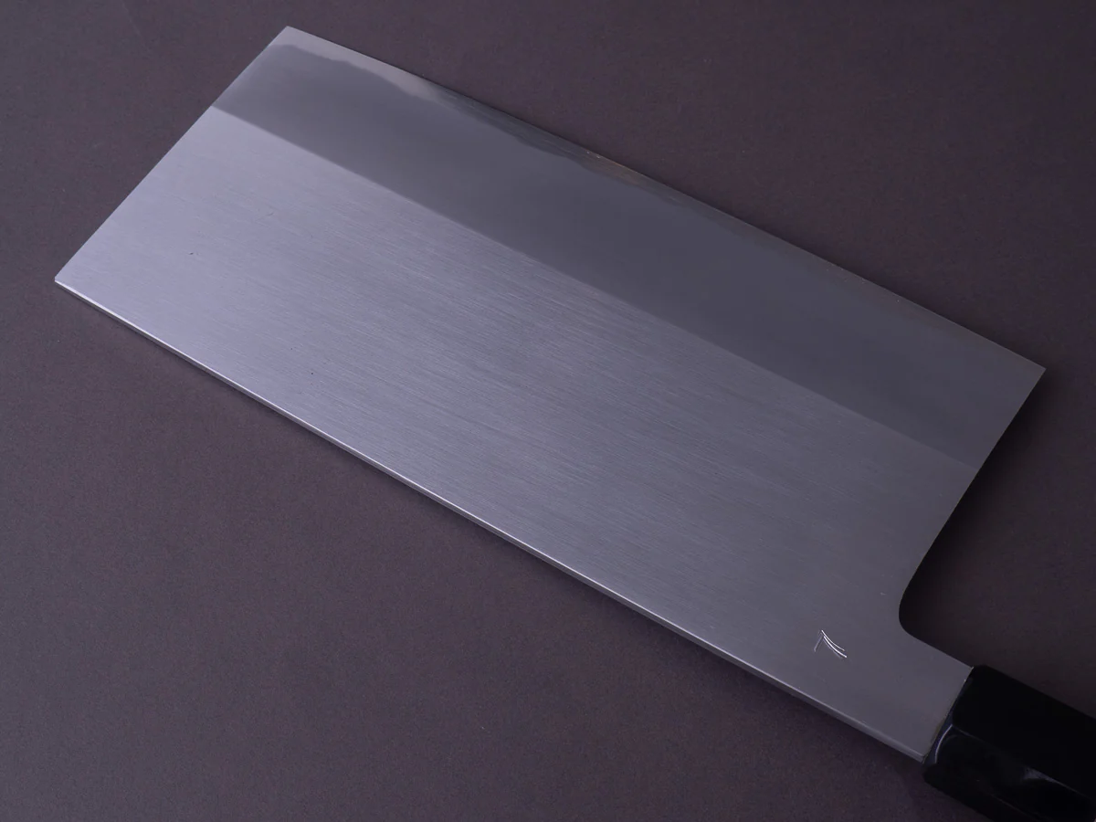Hitohira - Togashi - White #2 - 220mm Chinese Cleaver - Ho Wood Handle - #7 - Image 5