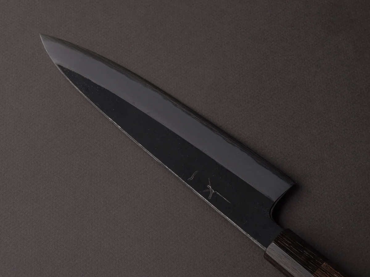 Hitohira - Togashi - White #2 - Kurouchi - 210mm Gyuto - Tagayasan Handle - Image 2